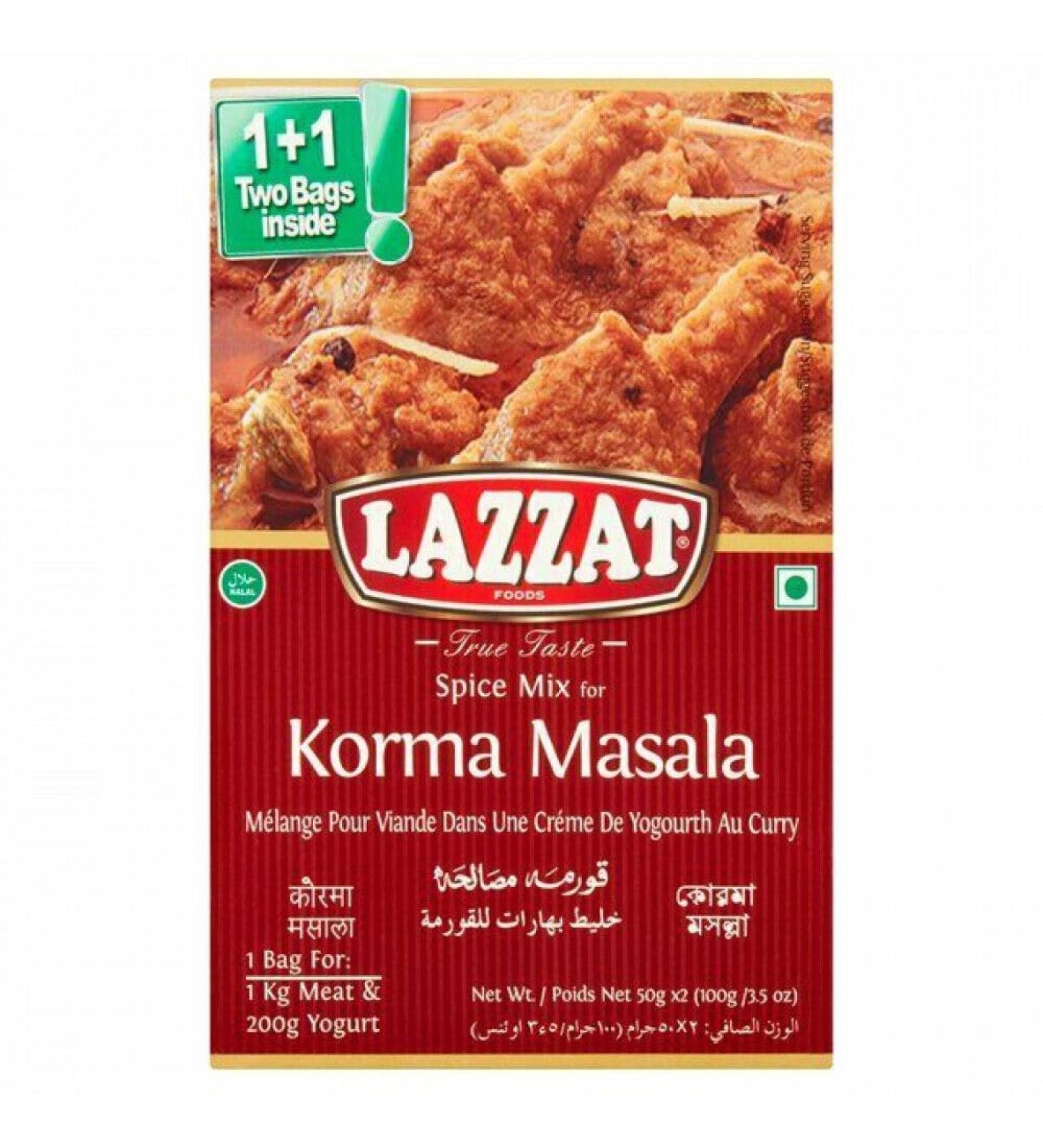 Lazzaat Korma masala 6x100g - spice mix
