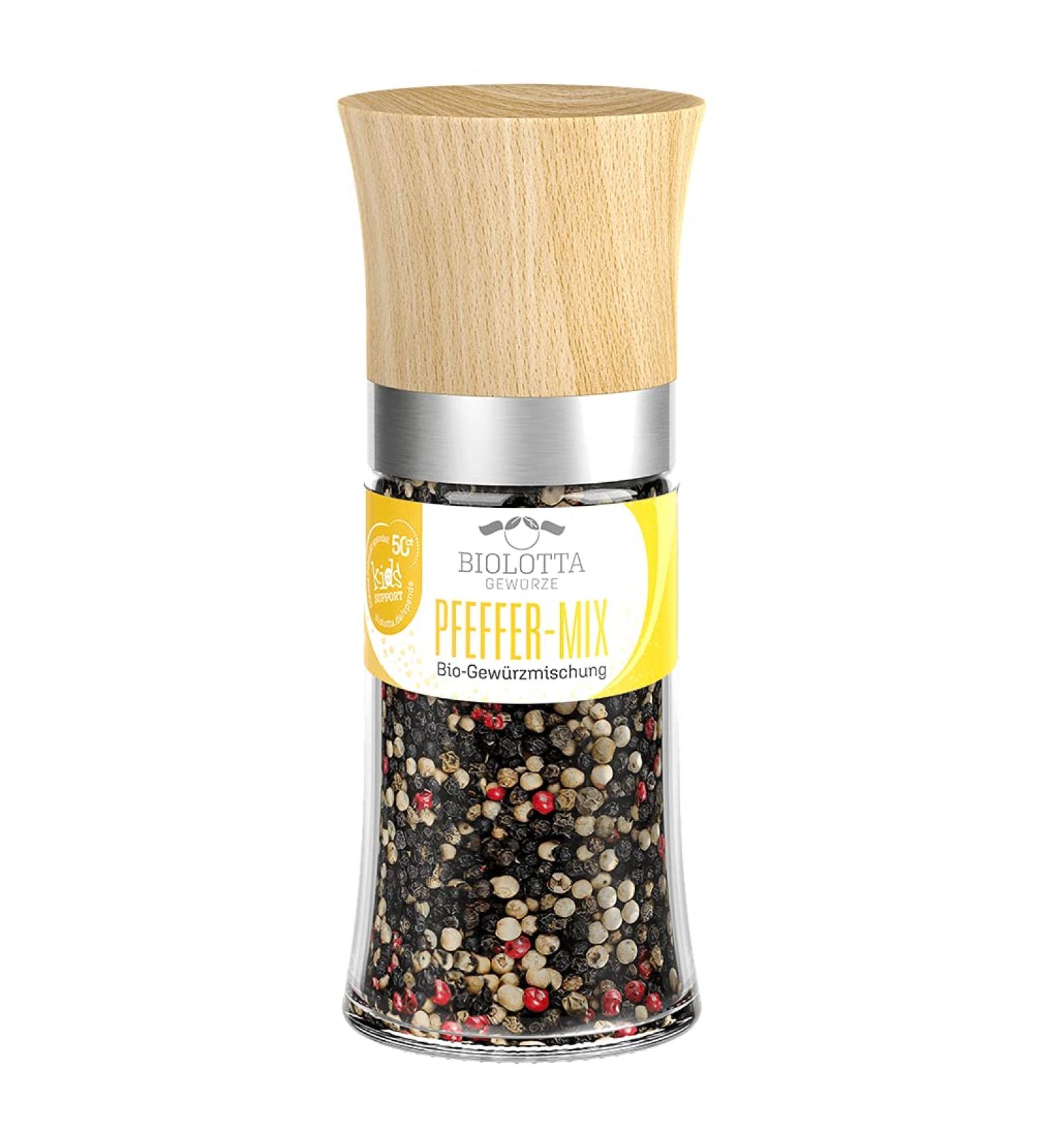 Biolotta Biolotta Organic Beechwood Spice and Pepper Mill 70g