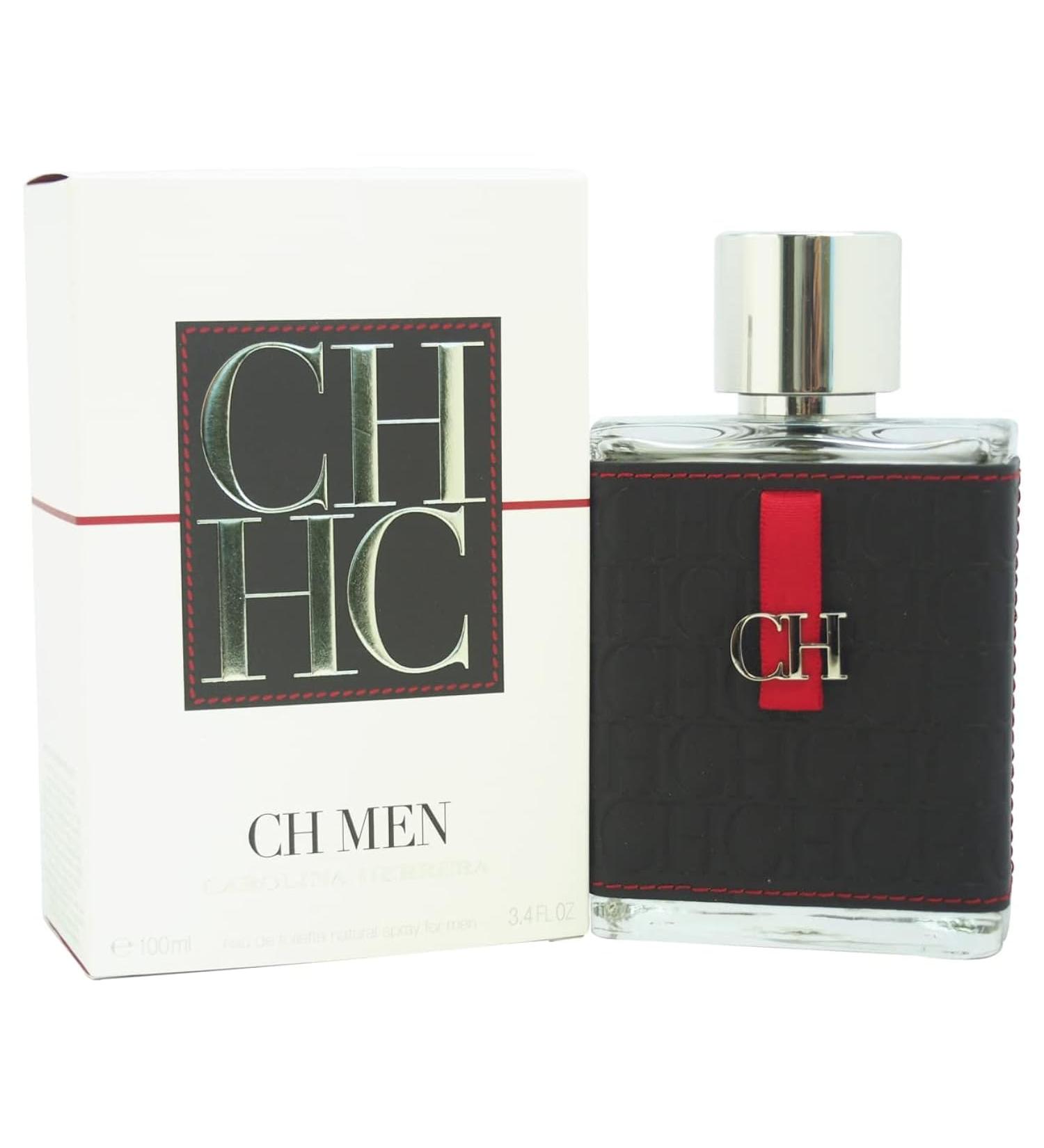 CH Carolina Herrera Eau De Toilette Spray 3.4 oz for Men 3.4 Ounce Eau De Toilette Spray