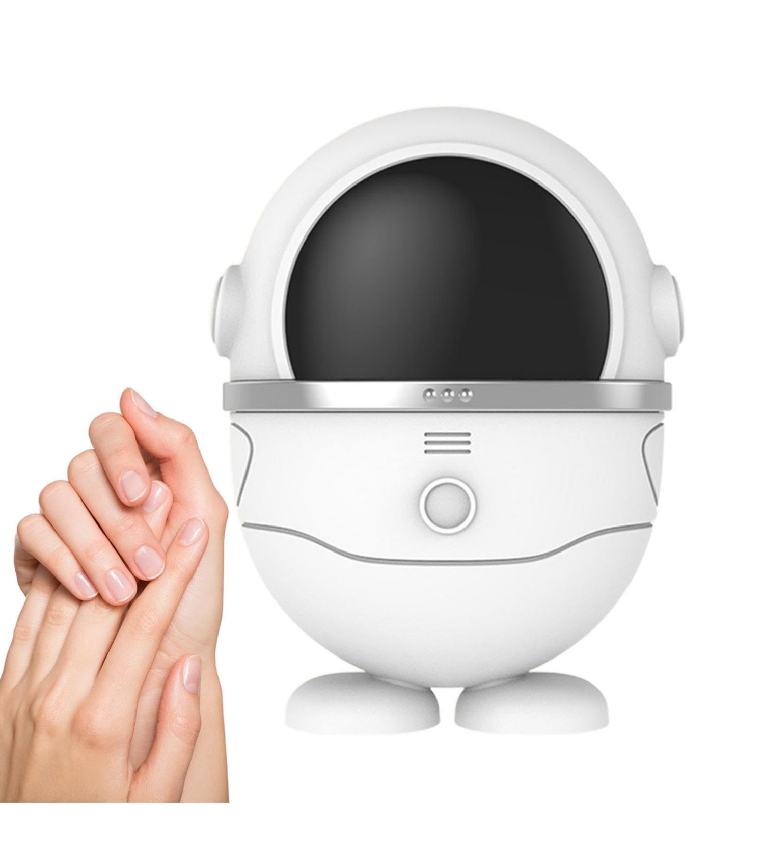 Electric Nail Clipper | Portable Multifunctional Nail File | USB Rechargeable Fingernail Cutter | Safety Fingernail Trimmer | Cordless Electric Nail Trimmer for Adults Kids Elder White - Buy Online on GoSupps.com