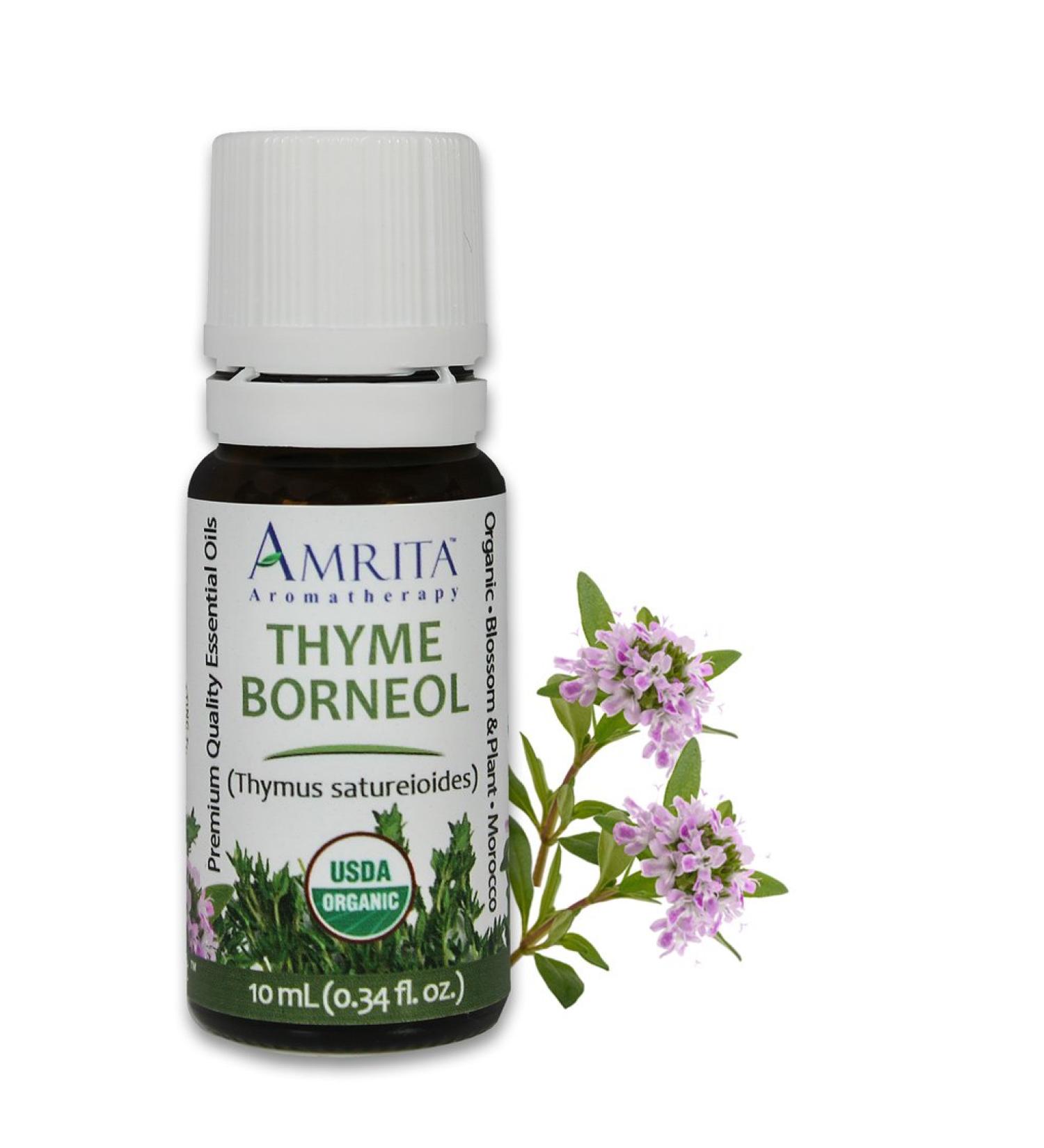 Organic Thyme Borneol Essential Oil 100% Pure Undiluted Thymus satureioides Therapeutic Grade Premium Quality Aromatherapy Oil Tested & Verified 60ML 2 Fl Oz (Pack of 1) - Buy Online on GoSupps.com
