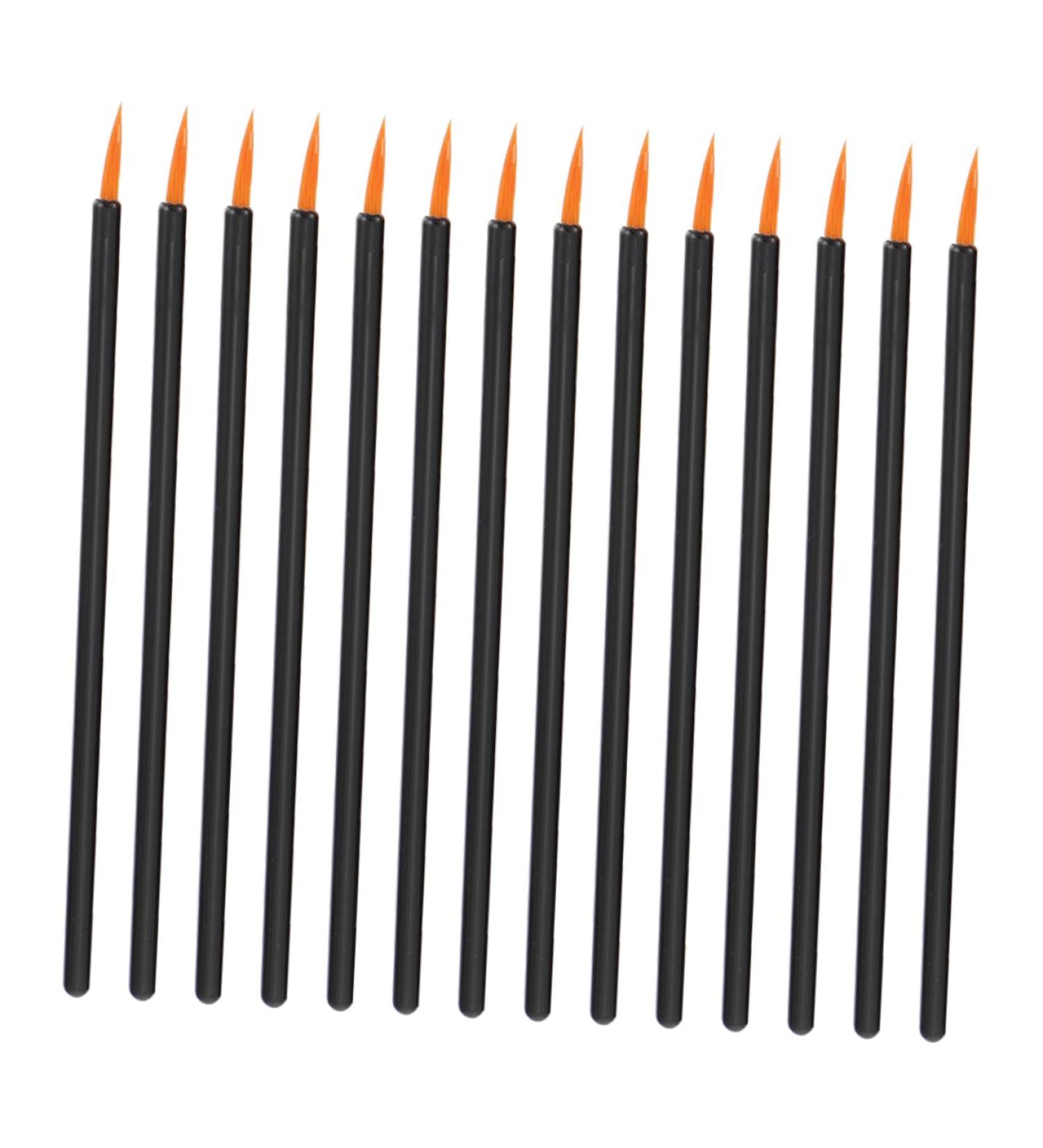 Balacoo 200 pcs Tool Face Girls Refined Black Brush Cosmetic Eyeliner for Hard Kit Multi-function Women 9x6.5cmx2pcs Blackx2pcs - Buy Online on GoSupps.com