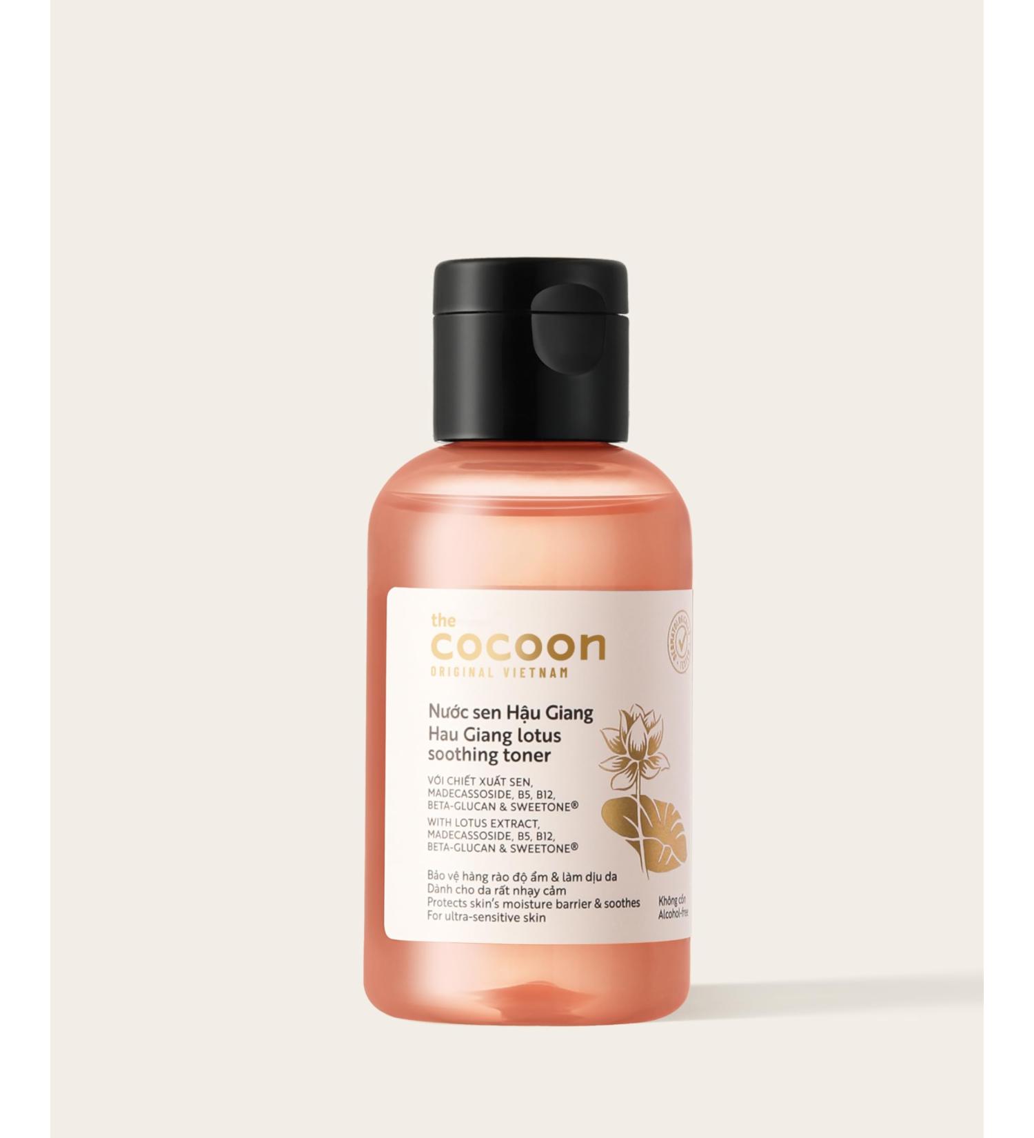 Cocoon Lotus Soothing Face Toner with Madecassoside & Vitamin B5 B12 for Sensitive Skin Dry Skin Helps Calming Skin Refreshing Hydrating Purifying Vegan & Cruelty-Free Face Skincare Gift 4.74 Fl Oz (Pack of 1) - Buy Online on GoSupps.com