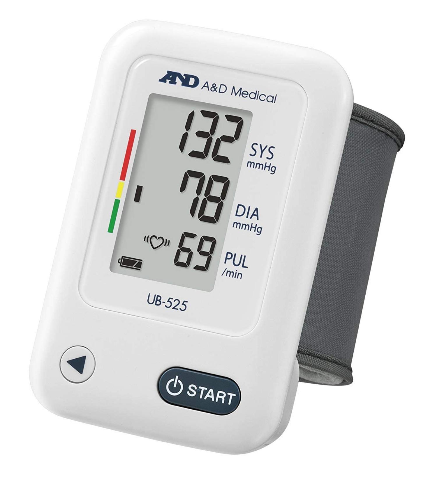 A&D Medical UB-525 Wrist Blood Pressure Monitor White - Accurate Readings Anywhere - Buy Online on GoSupps.com