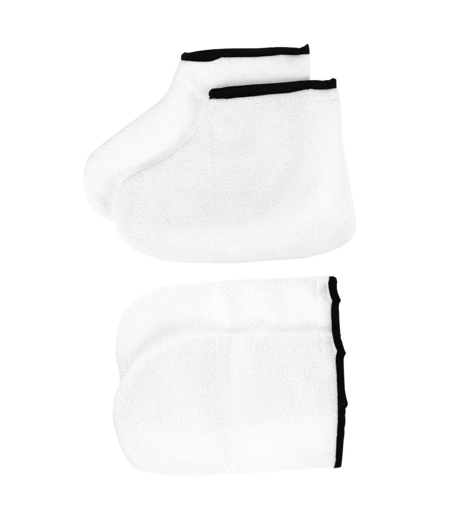 2 Paires Prot ge-mains de Bain Paraffine et Chaussettes pour Spa Amovibles pour Soin des Mains - Buy Online on GoSupps.com