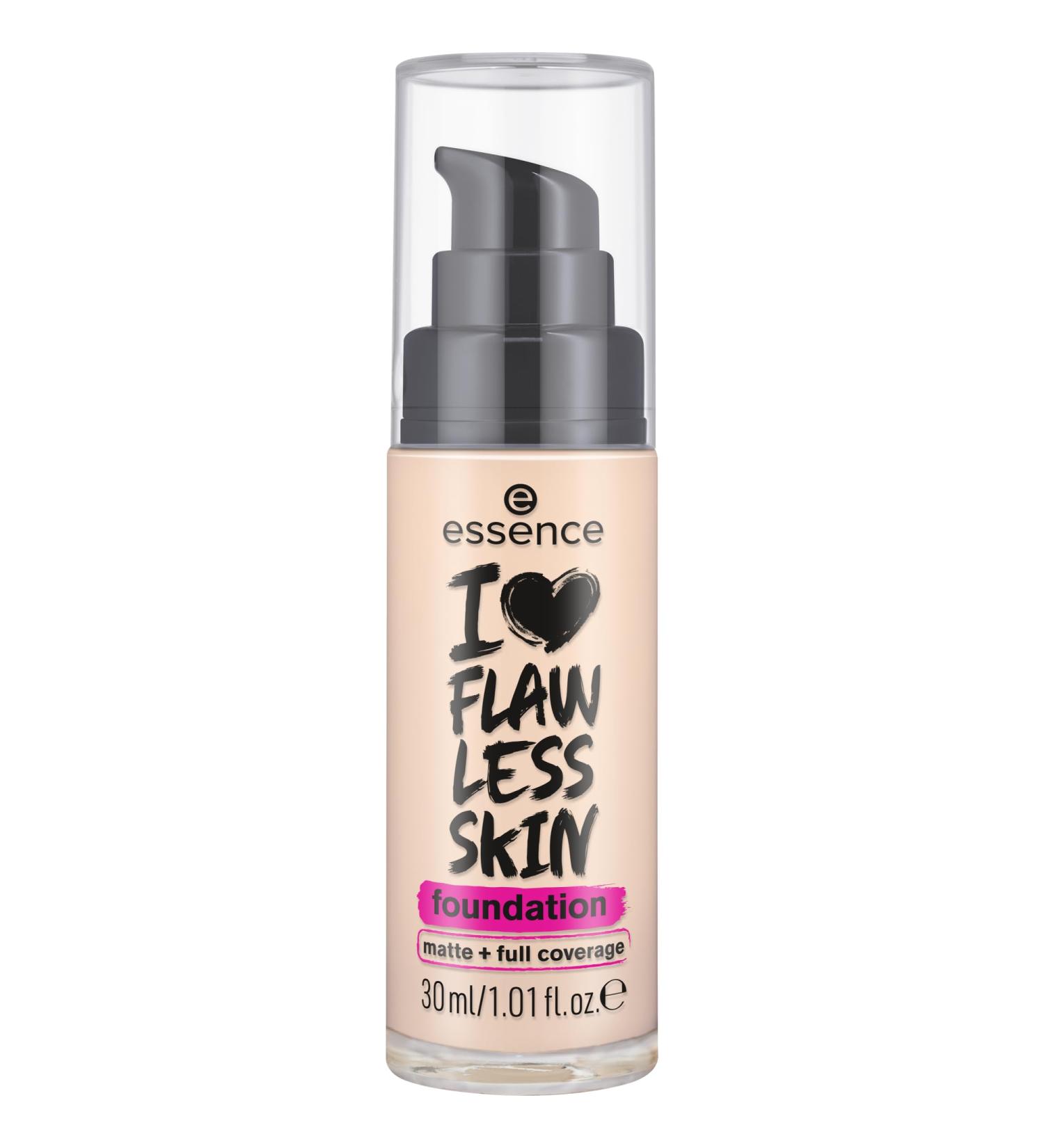 cosnova essence I LOVE FLAWLESS SKIN foundation langhoudend matterend direct resultaat mat 30ml