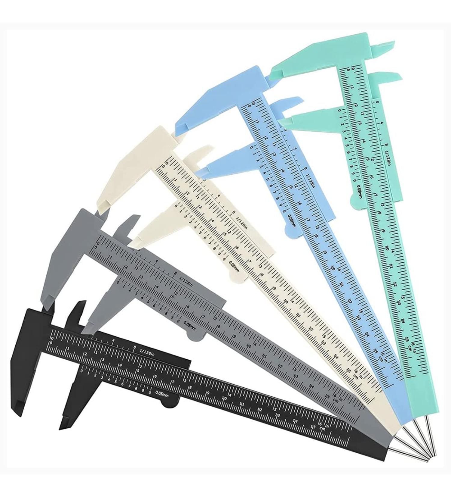 Srutueo Eyebrow Measuring Ruler Brow Mapping Ruler Tool Double Scale Ruler for Student Office - Buy Online on GoSupps.com