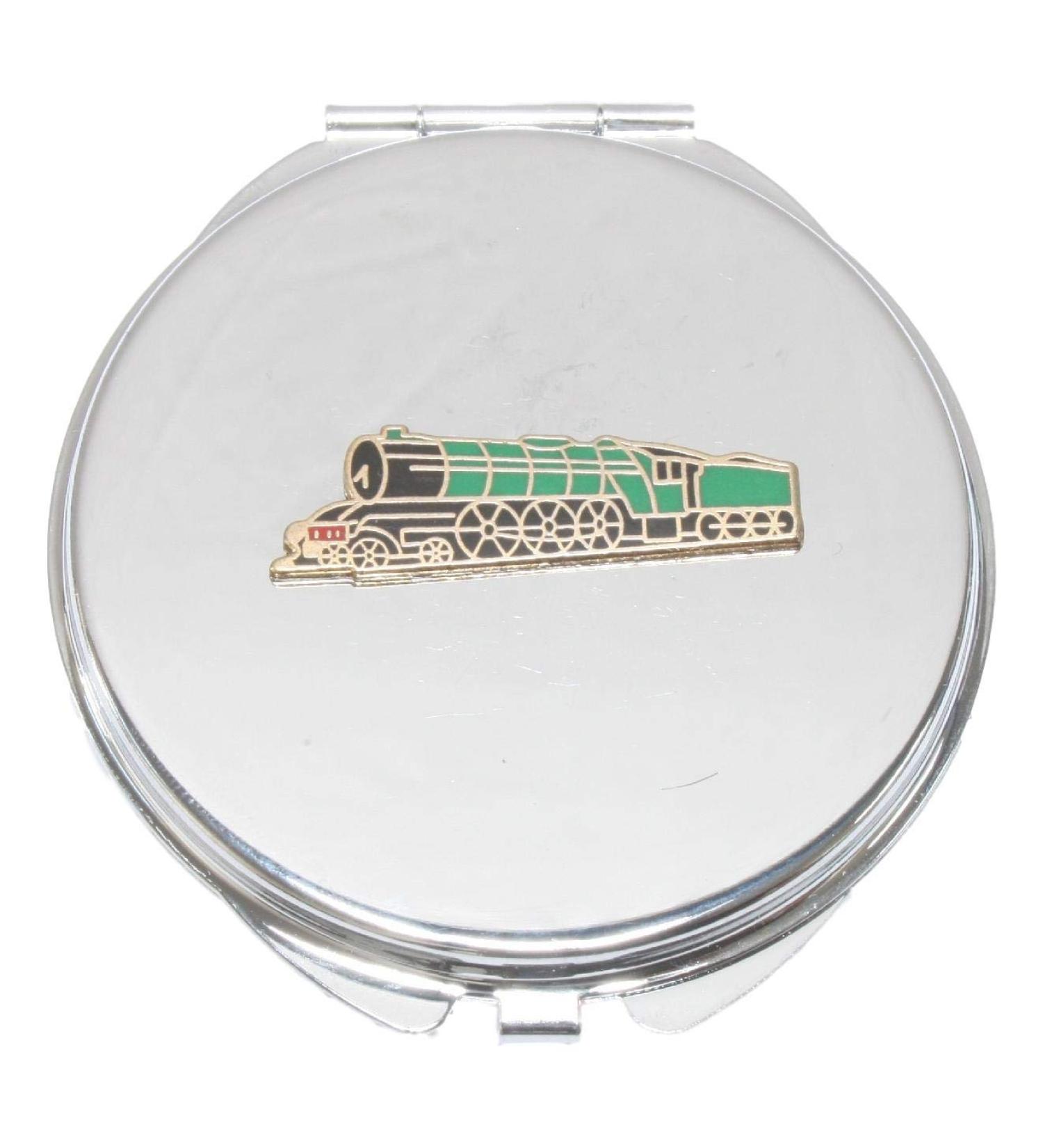 Flying Scotsman Enamel Compact Mirror Handbag Gift With Free Engraving 135 - Buy Online on GoSupps.com