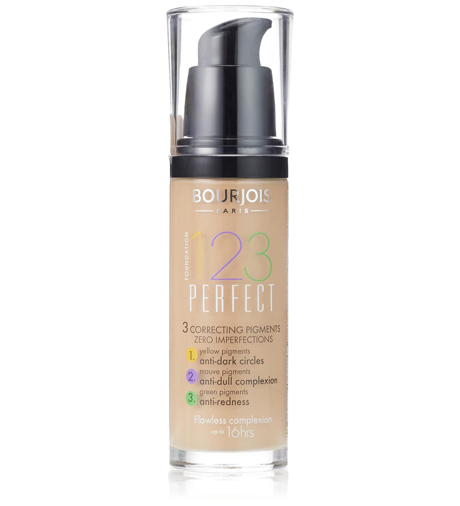 Bourjois Fond de Teint 123 Perfect Foundation 52 Vanille - 1oz | For Women - Buy Online on GoSupps.com