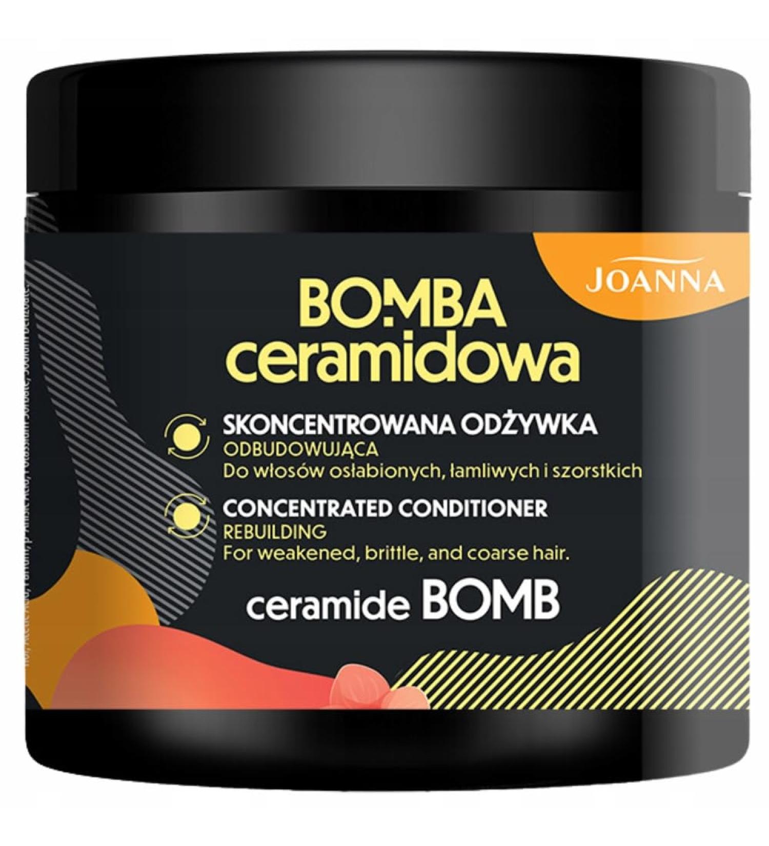 Joanna JOANNA Ceramid Bombe Concentrated Repairing Conditioner 500g Intensive care for weakened and brittle hair