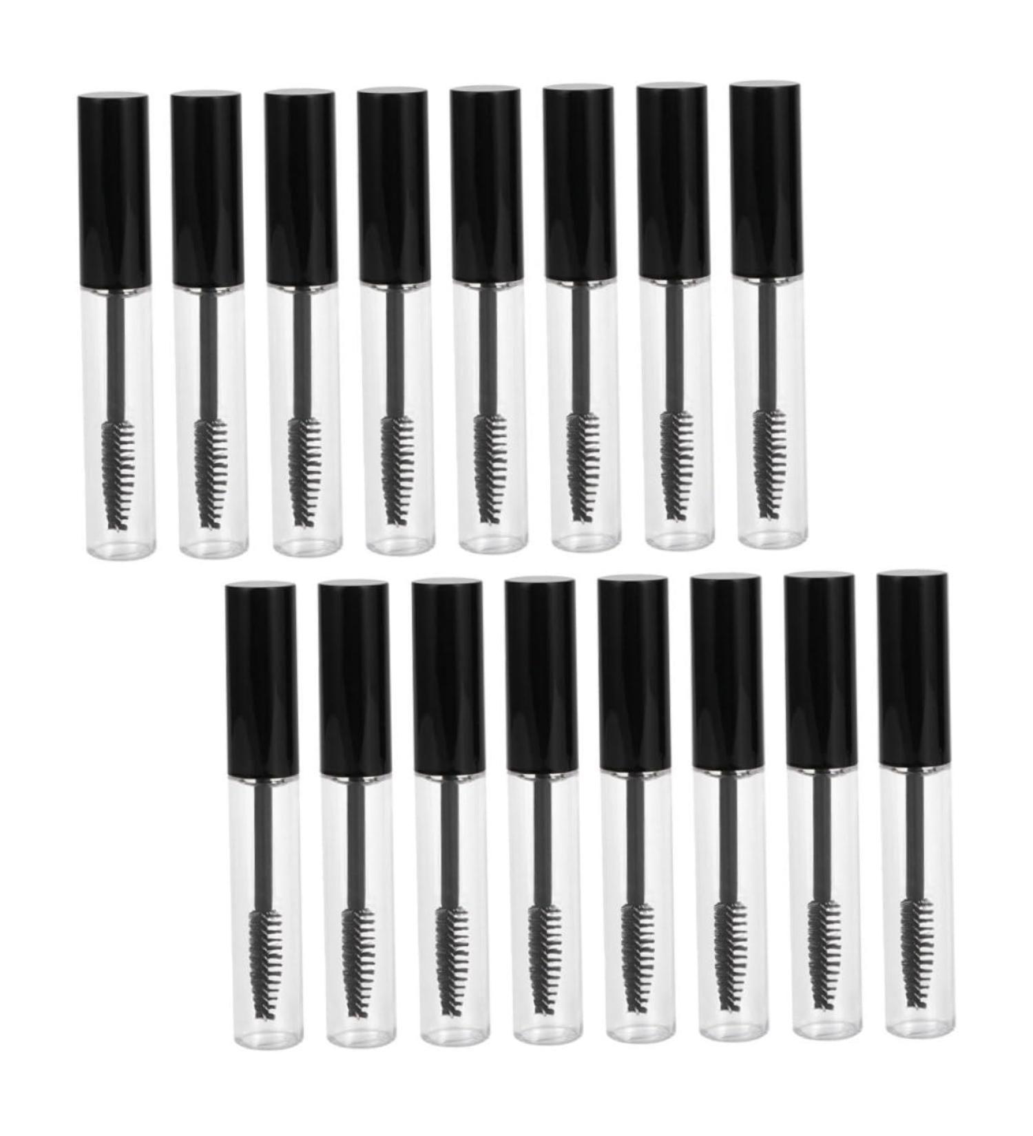 SOESFOUFU 16pcs Mascara Tube Mascara Cream Vials Empty Mascara Lip Gloss Tubes Lip Gloss Containers Plastic - Buy Online on GoSupps.com
