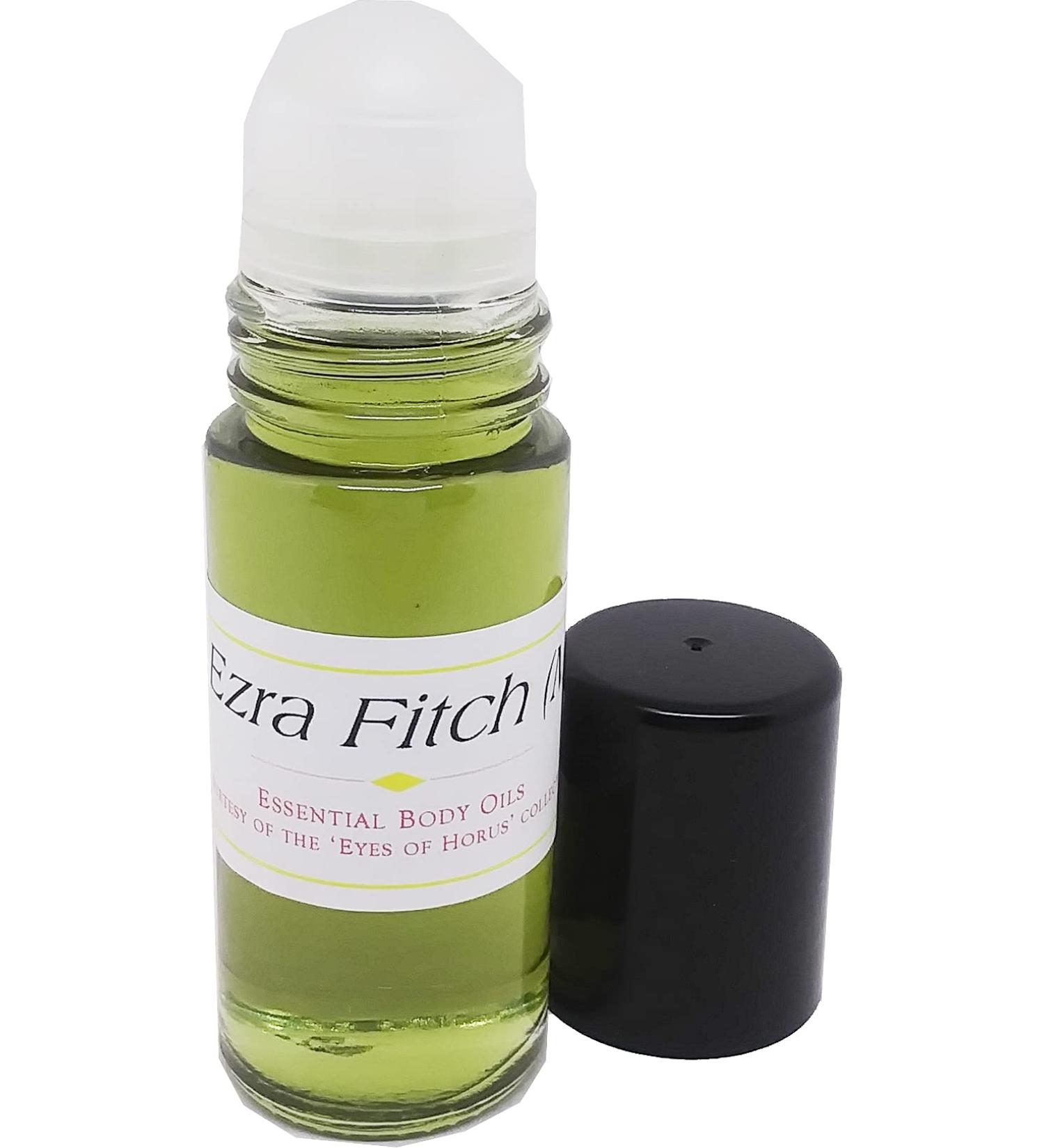 Ezra Fitch - Type For Men Scented Body Oil Fragrance Roll-On - Green - 1 oz. - ID#24822 1 Fl Oz (Pack of 1)