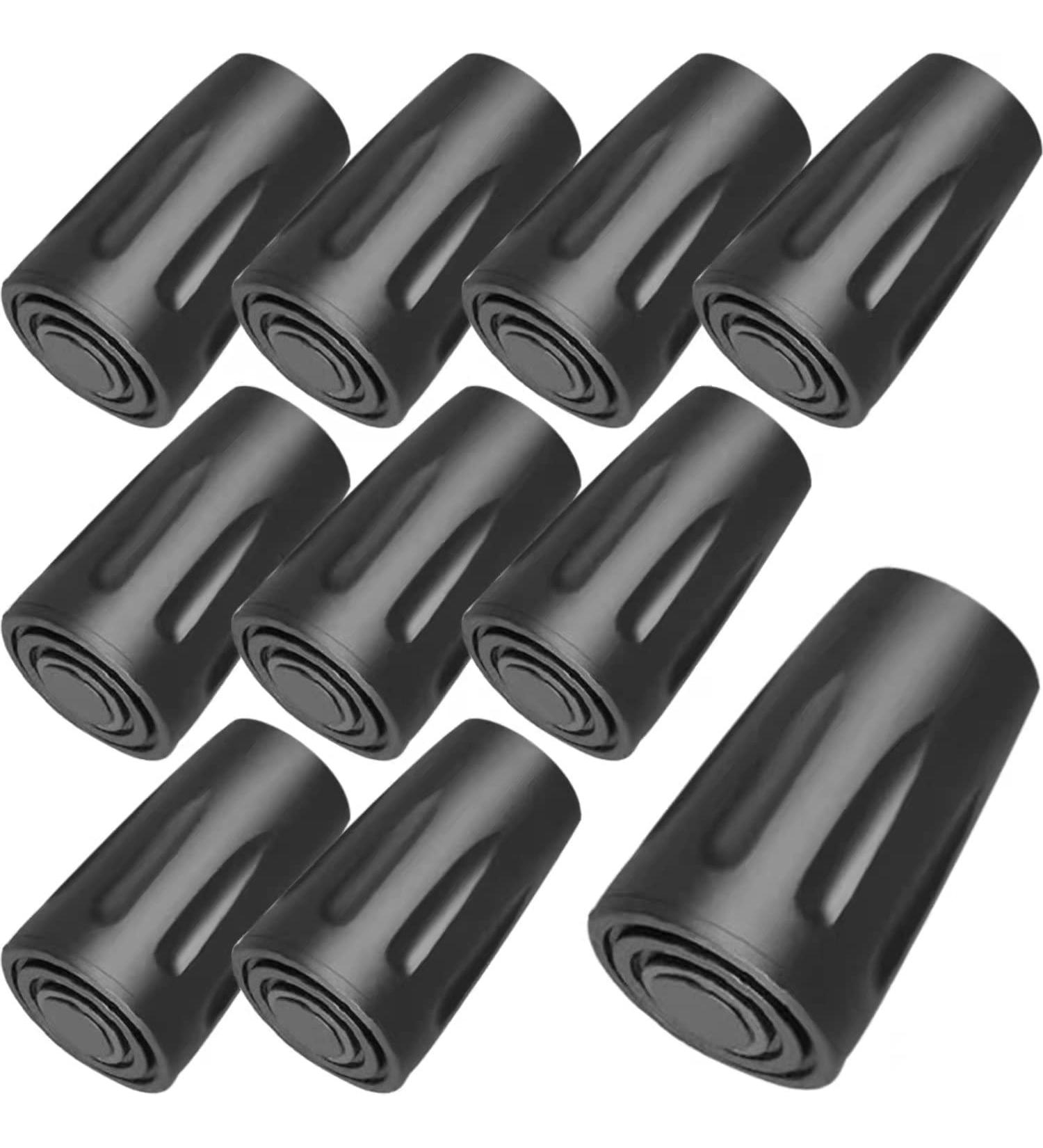 Buy Eruinfang 10-Piece Hiking Stick Attachments | Rubber Buffers & Pads for Trekking Sticks - Ideal for Asphalt Gravel & Mountain Hiking - Buy Online on GoSupps.com