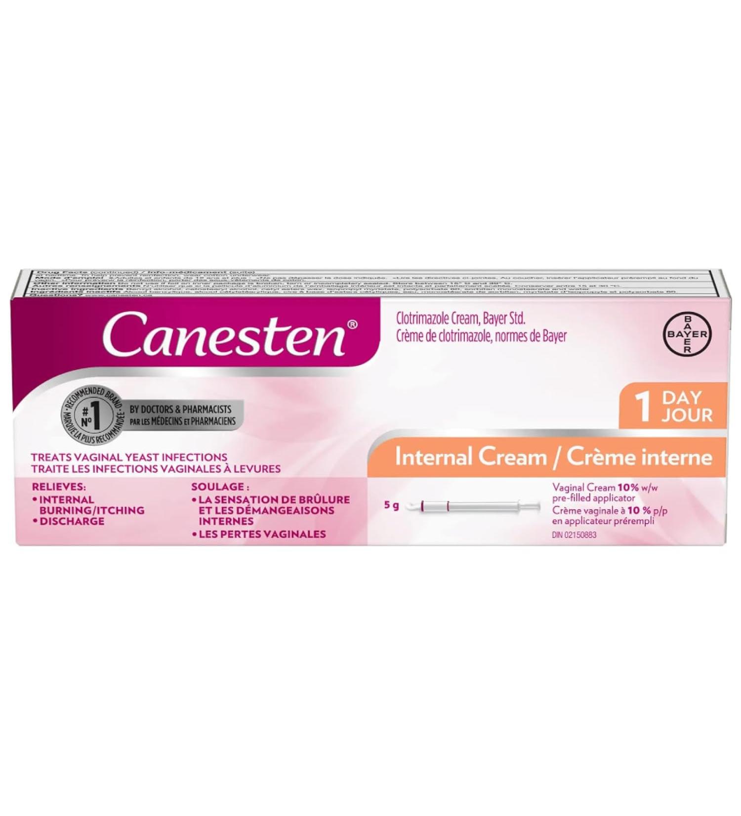 Canesten Vaginal Cream 1 Day 5g - Buy Online on GoSupps.com
