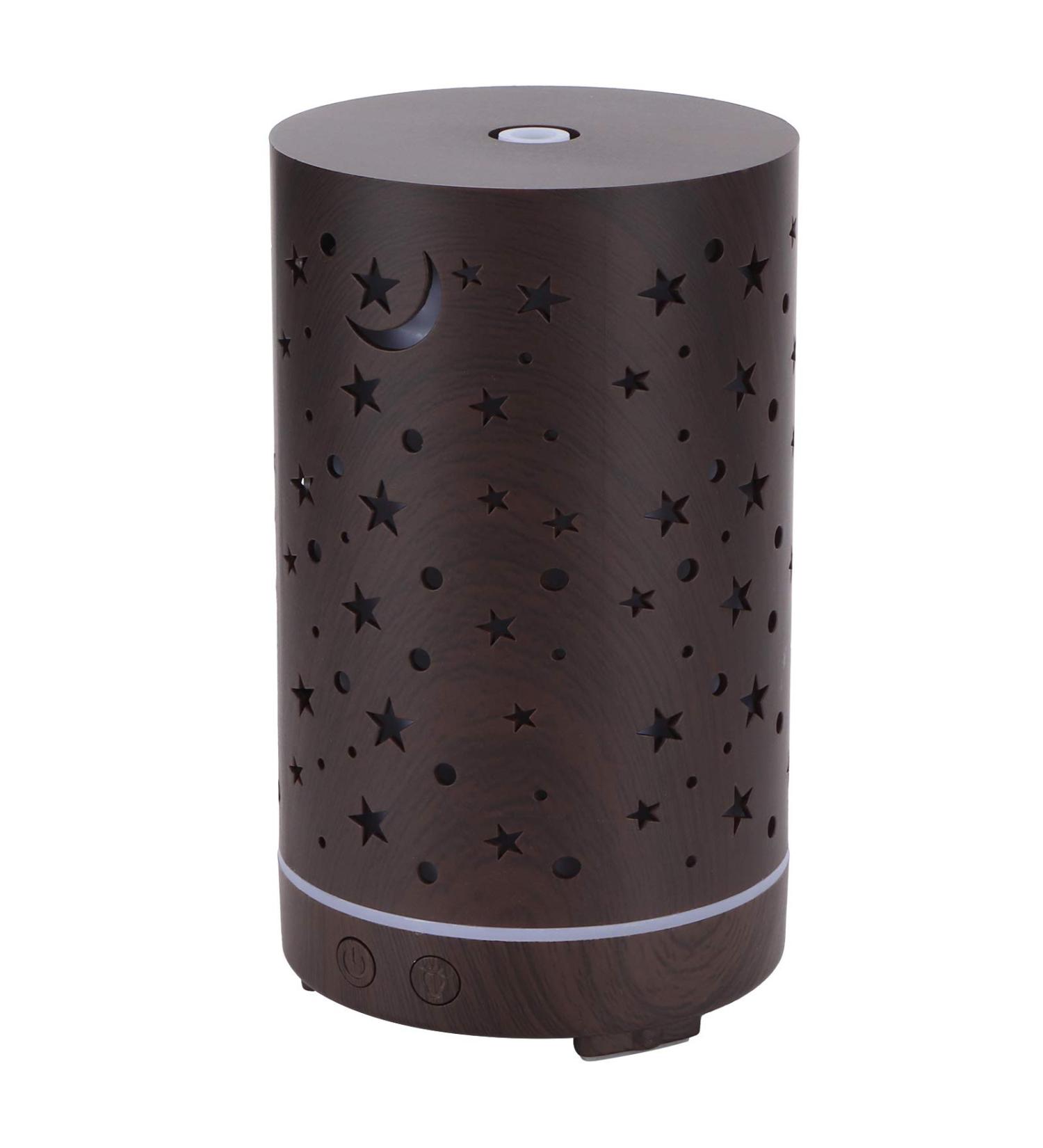 Essential Oil Diffuser & Humidifier | 2-in-1 Aromatherapy Wood Grain | 200ml Desktop Sprayer - International Shipping Available - Buy Online on GoSupps.com