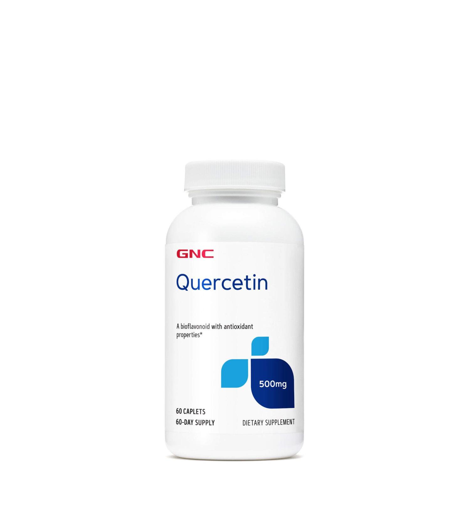 GNC Quercetin 500mg Supplement 60 Servings