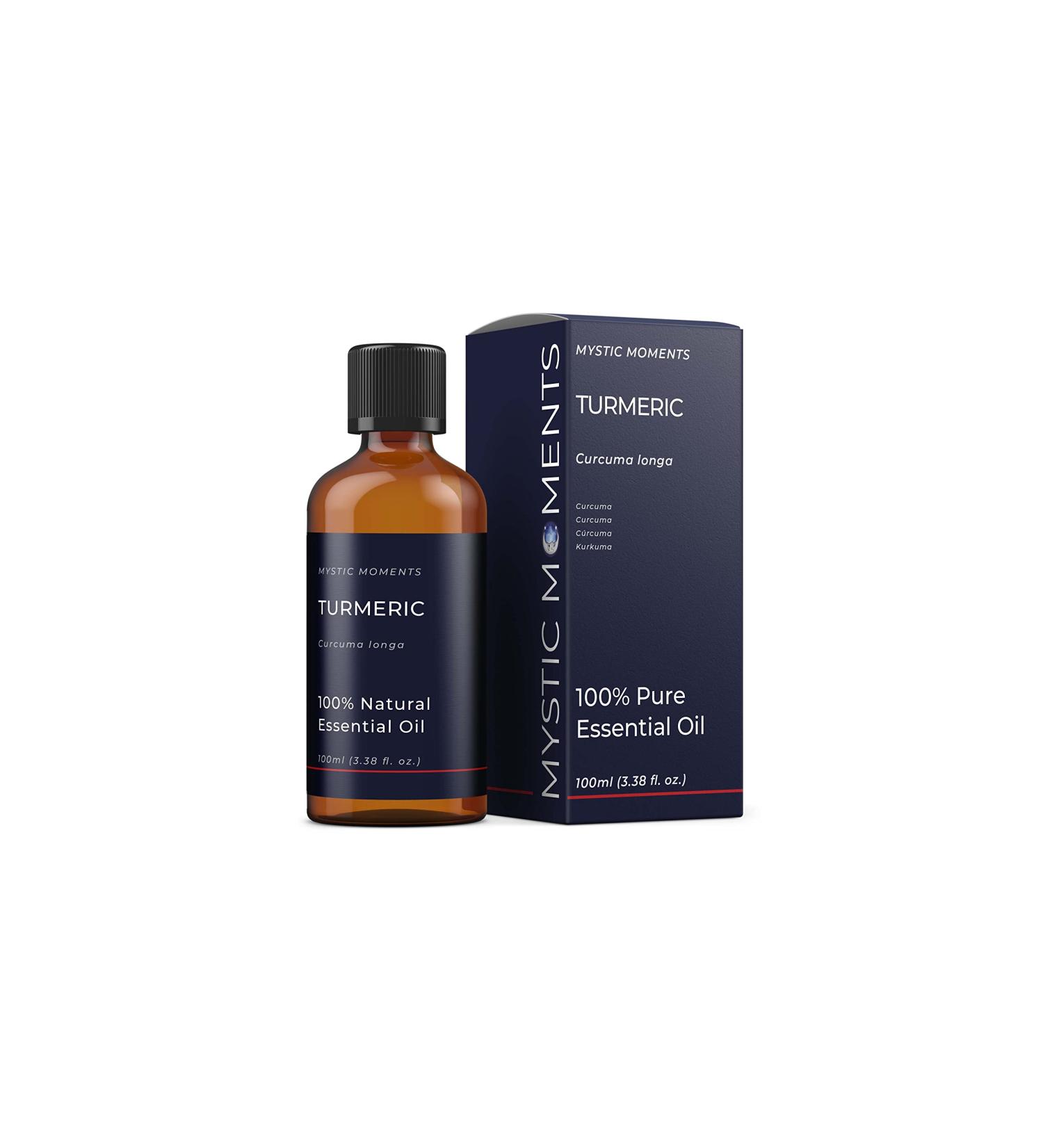 Mystic Moments Turmeric Essential Oil - 100% Pure 100ml | Best Quality International Shipping - Buy Online on GoSupps.com