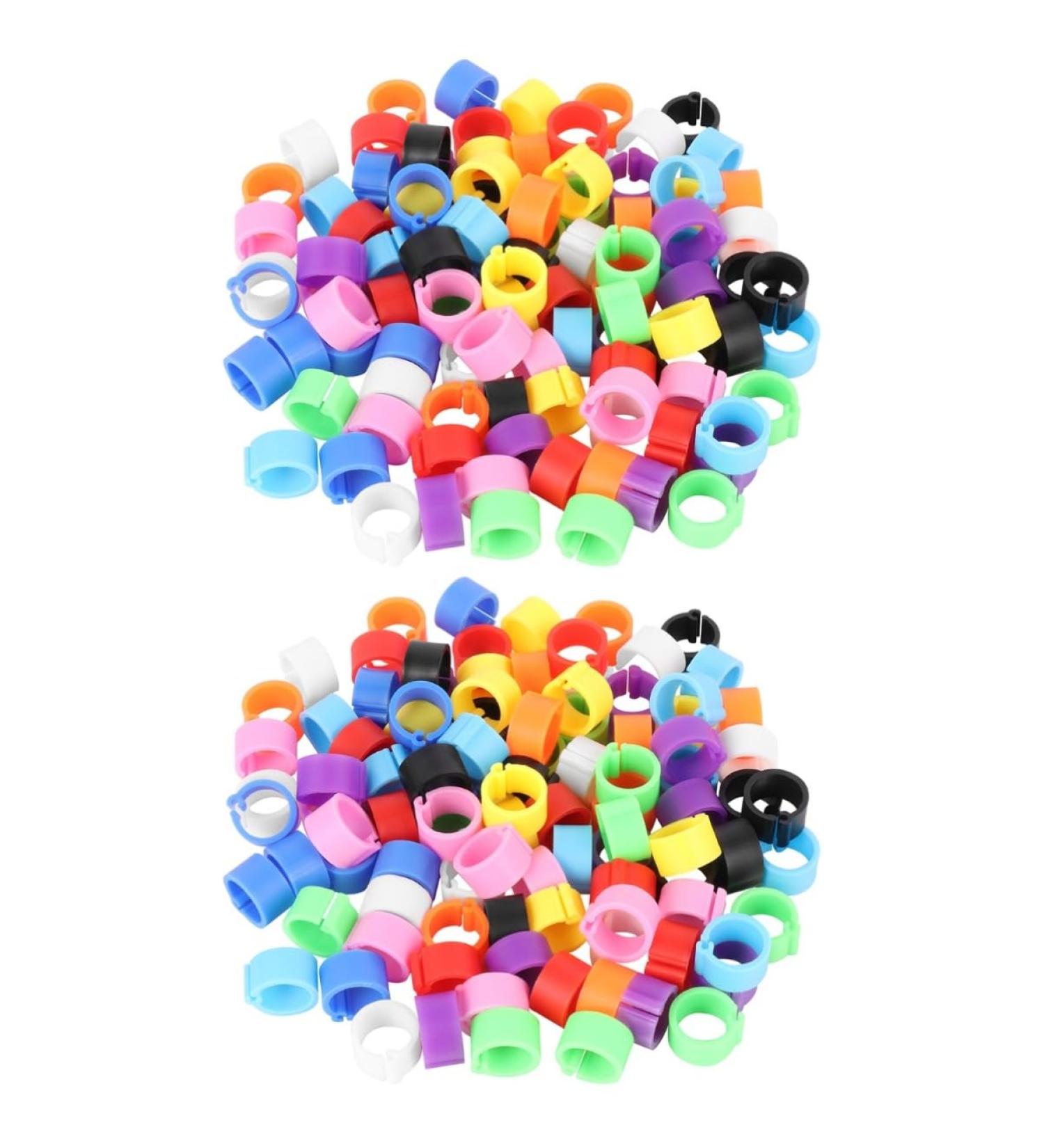 Yardwe 400 Stk Tauben Foot Bands for Chickens & Pigeons - Durable Bird Toy Rings - Size 2x2pcs - International Shipping Available! - Buy Online on GoSupps.com
