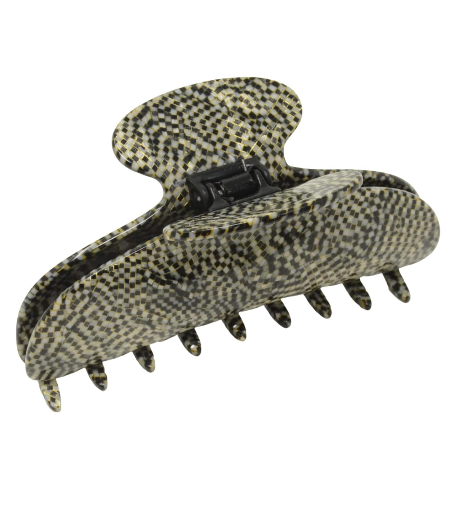 French Amie Large 4 1/4 Opera Thin Oval Handmade Celluloid Hair Claw Clip - Strong Hold No Slip Grip - Made in France - Buy Online on GoSupps.com