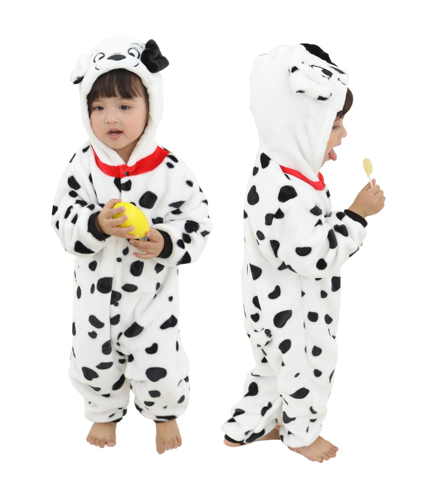 Doladola Baby Animal Hooded Romper | Toddler's Jumpsuit Outfit 6-12 Months - Dog - Buy Online on GoSupps.com