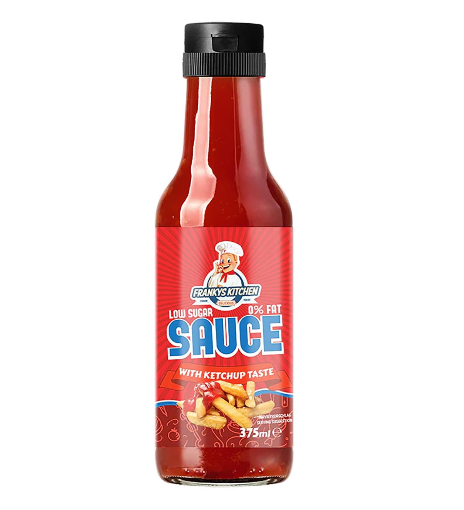 Franky's Bakery 375ml Ketchup - Healthy Delicious Sauces with Fewer Calories | Classic Grill Flavors | International Shipping Available - Buy Online on GoSupps.com