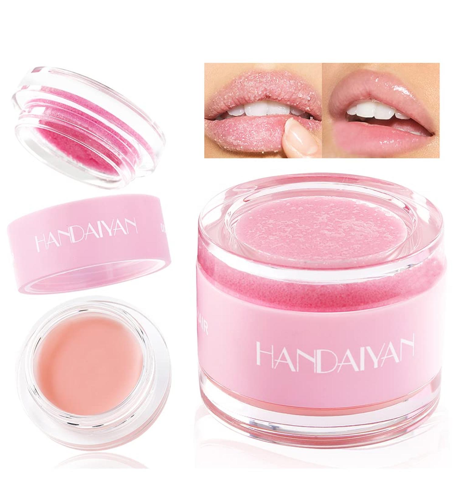 Ultimate Lip Care Kit: Lip Balm Mask & Sugar Scrub Set for Smooth Hydrated Lips - Overnight Treatment for Dry & Chapped Lips - Buy Online on GoSupps.com