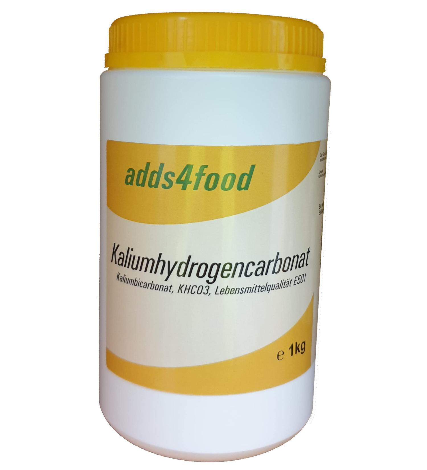 1kg potassium hydrogen carbonate (potassium bicarbonate) in food grade E501