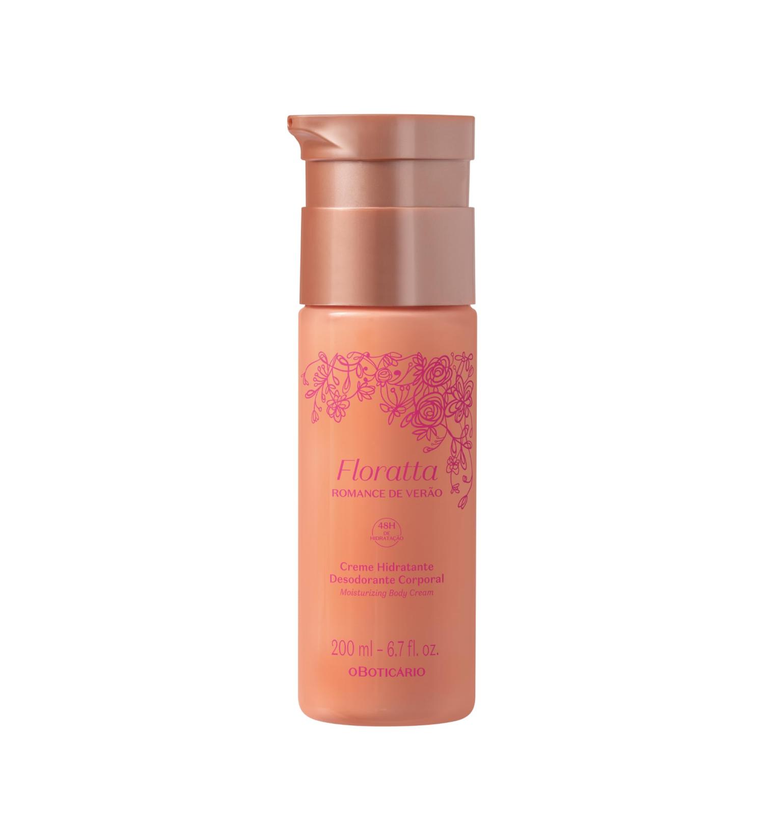 O Boticario Floratta Summer Love Body Lotion for Women | Hydrating Moisturizer with Passionate Fragrance | 6.8 oz - Shop Internationally - Buy Online on GoSupps.com