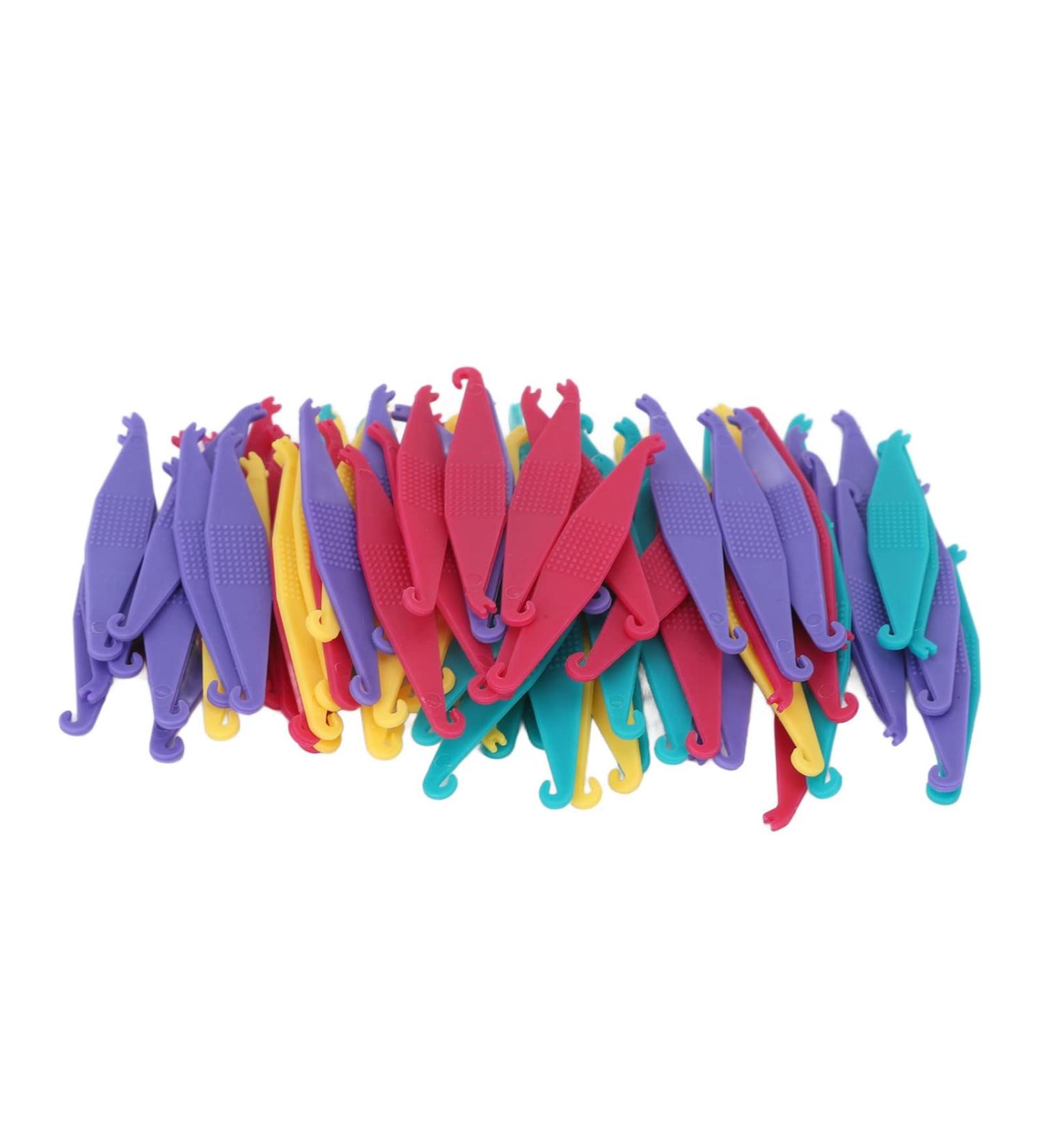 100 Pieces Dental Elastic Rubber Bands for Braces - Disposable Orthodontic Accessories (Elastic Hook + Double End Push Rod) - Buy Online on GoSupps.com