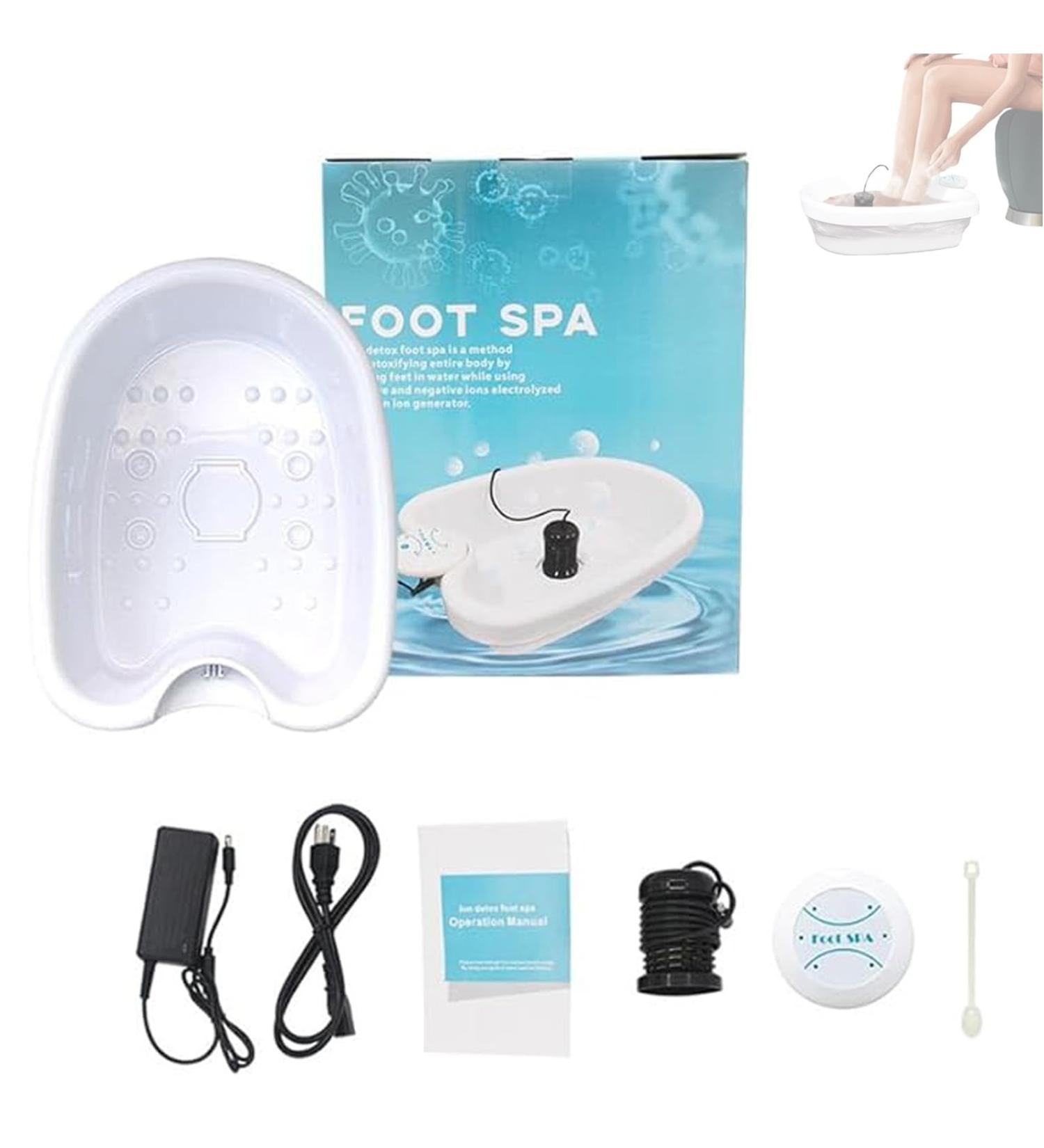 Healifeco Ionic Foot Spa Healifeco Ionic Foot Spa at Home Detox and Cleanse (1pc) - Buy Online on GoSupps.com