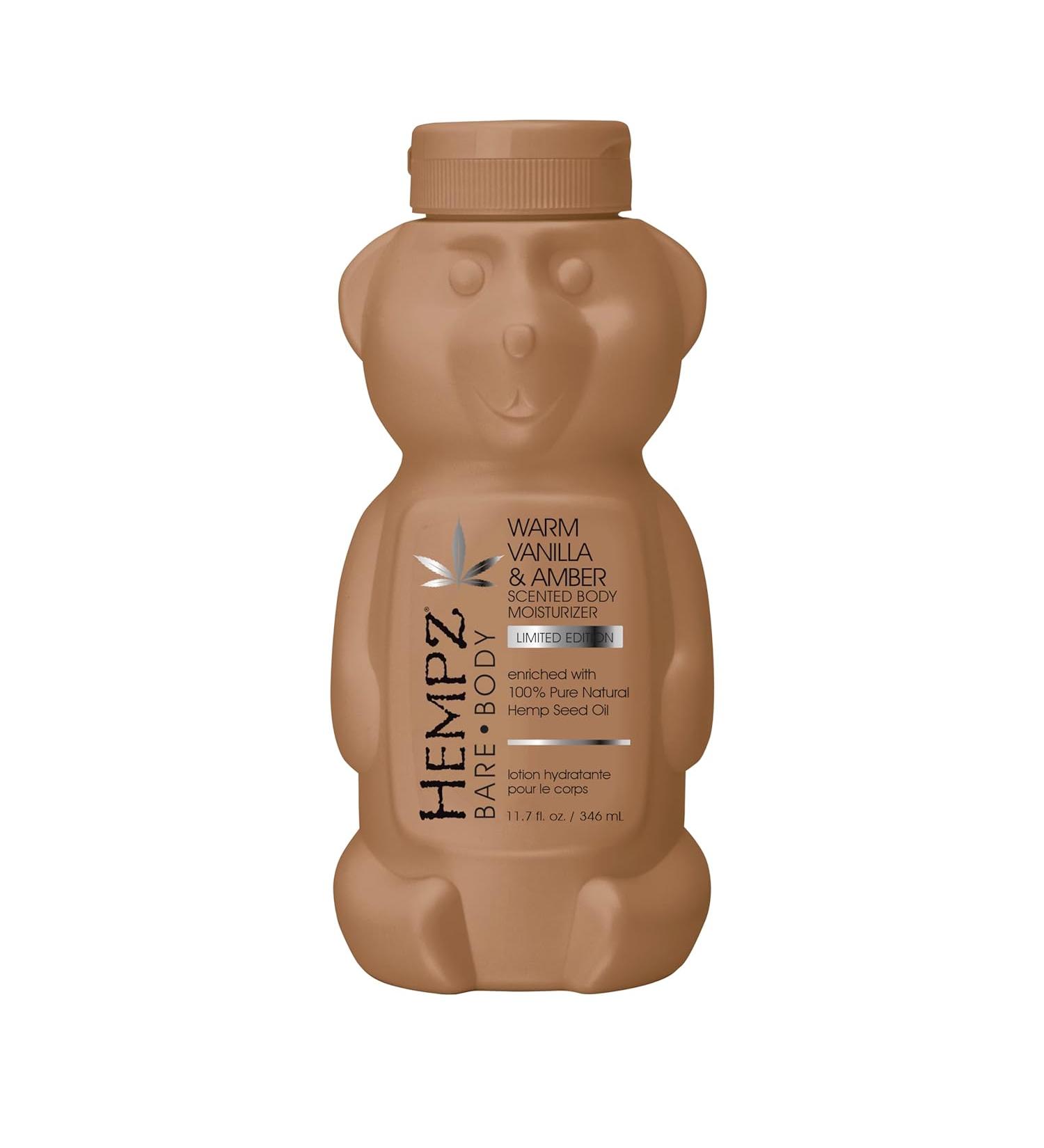 Hempz Bare Body Collection - Warm Vanilla & Amber Moisturizer 12oz - Buy Online on GoSupps.com