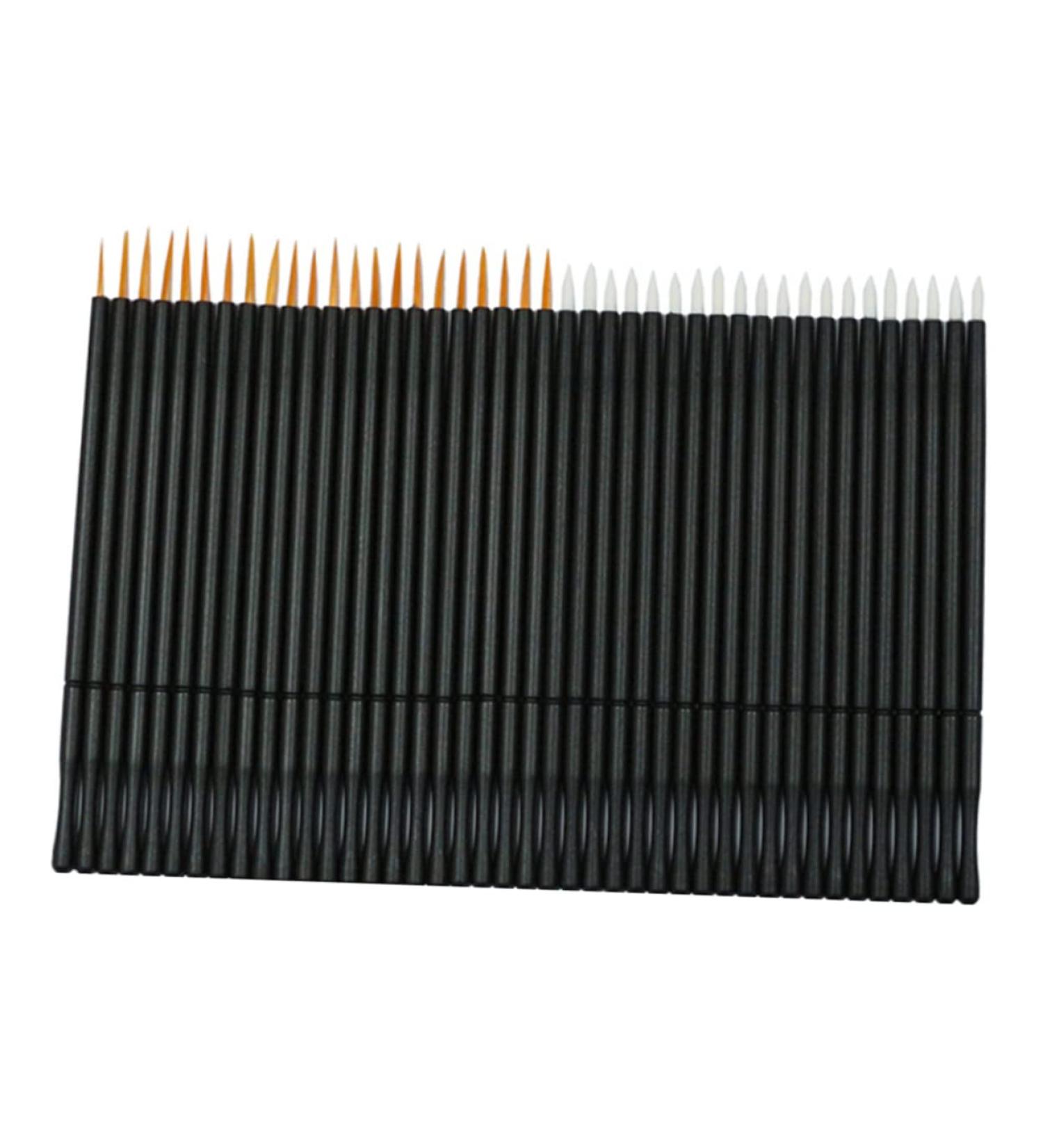 POPETPOP 100pcs Makeup Liquid Eyeliner Brush Wand Applicator Eyeliner Liquid Lip Gloss 15cmX10cm Orange - Buy Online on GoSupps.com