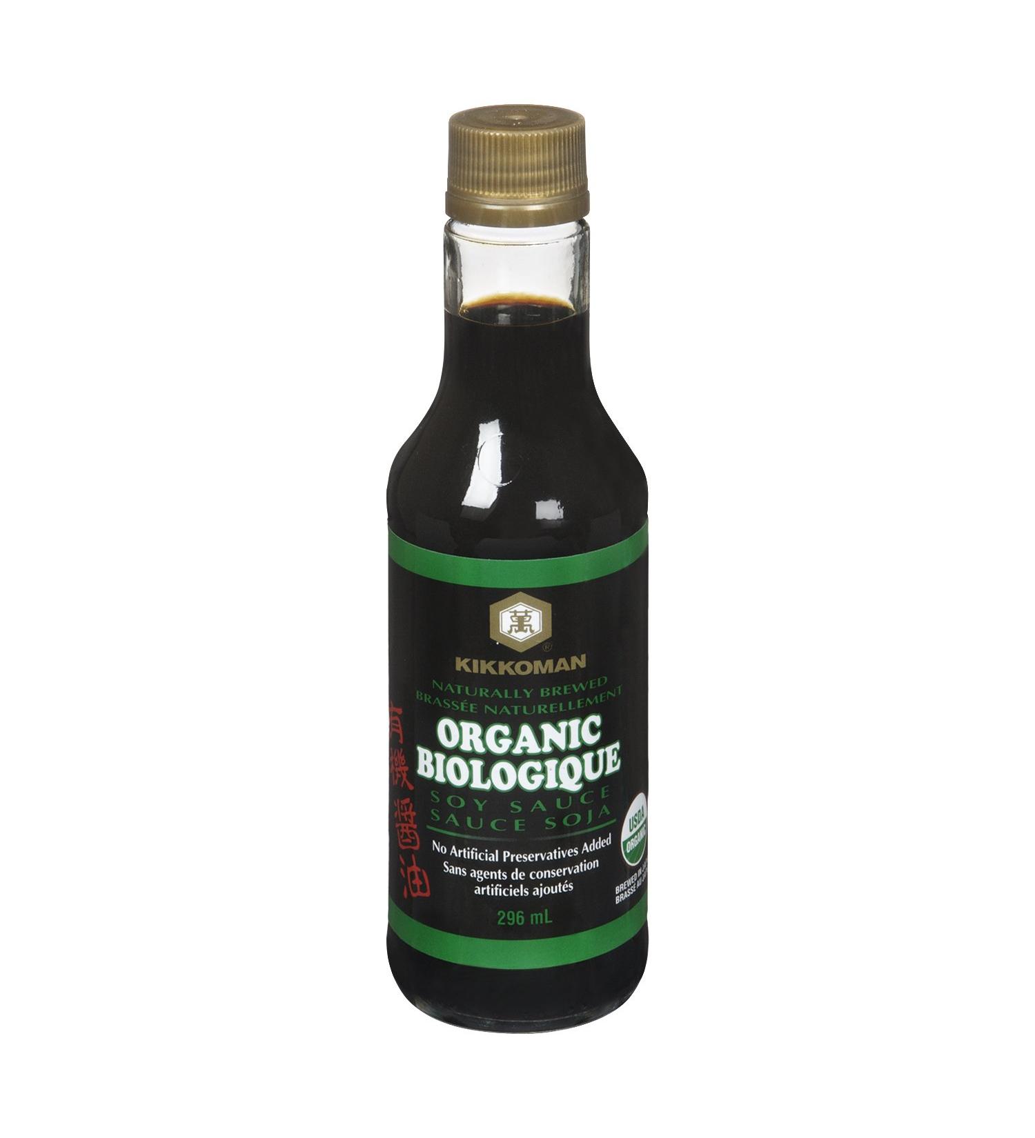 Kikkoman Organic Soy Sauce 6 Count - Buy Online on GoSupps.com
