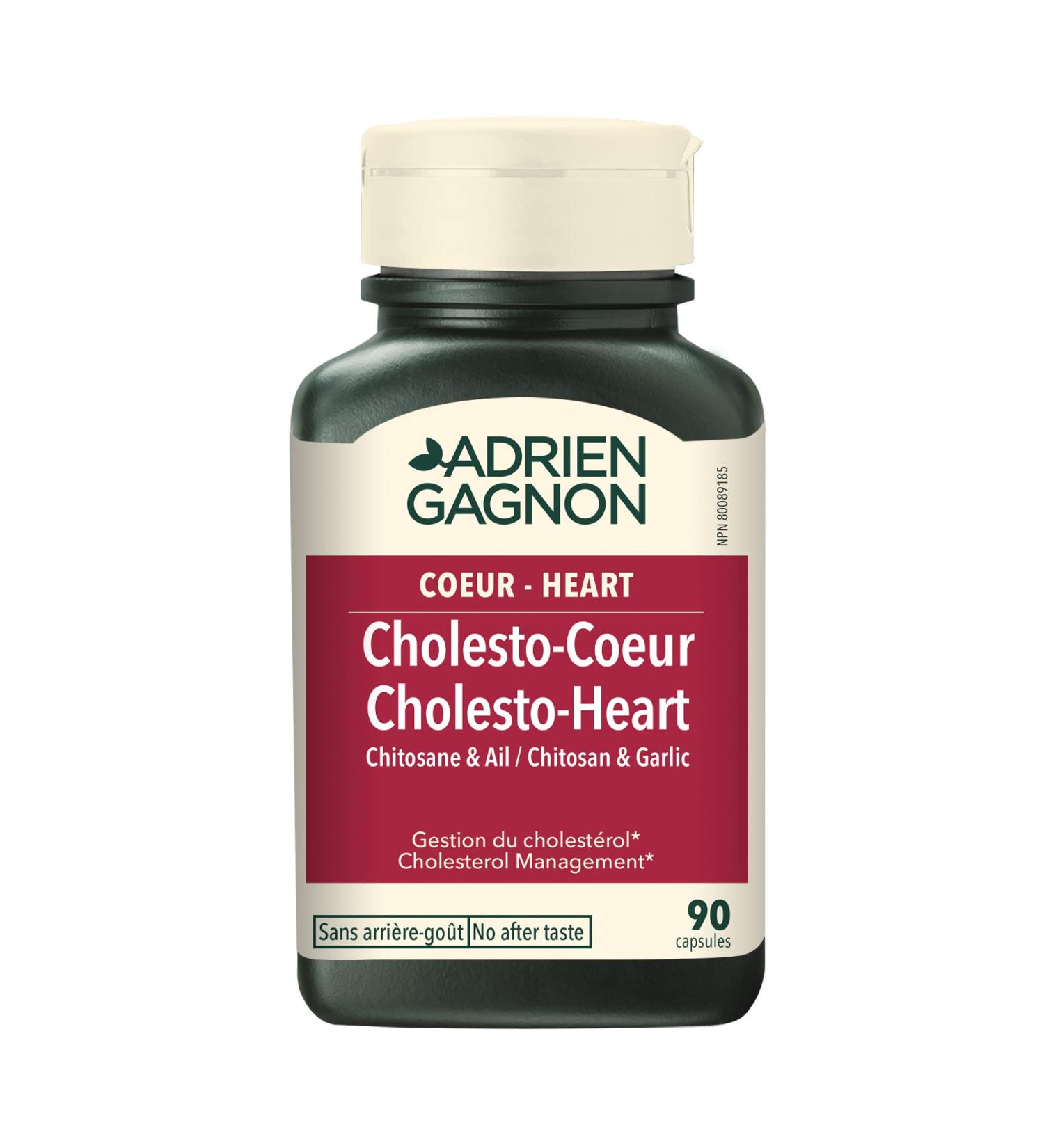 Adrien Gagnon - Cholesto-Heart - 90 Capsules - Buy Online on GoSupps.com