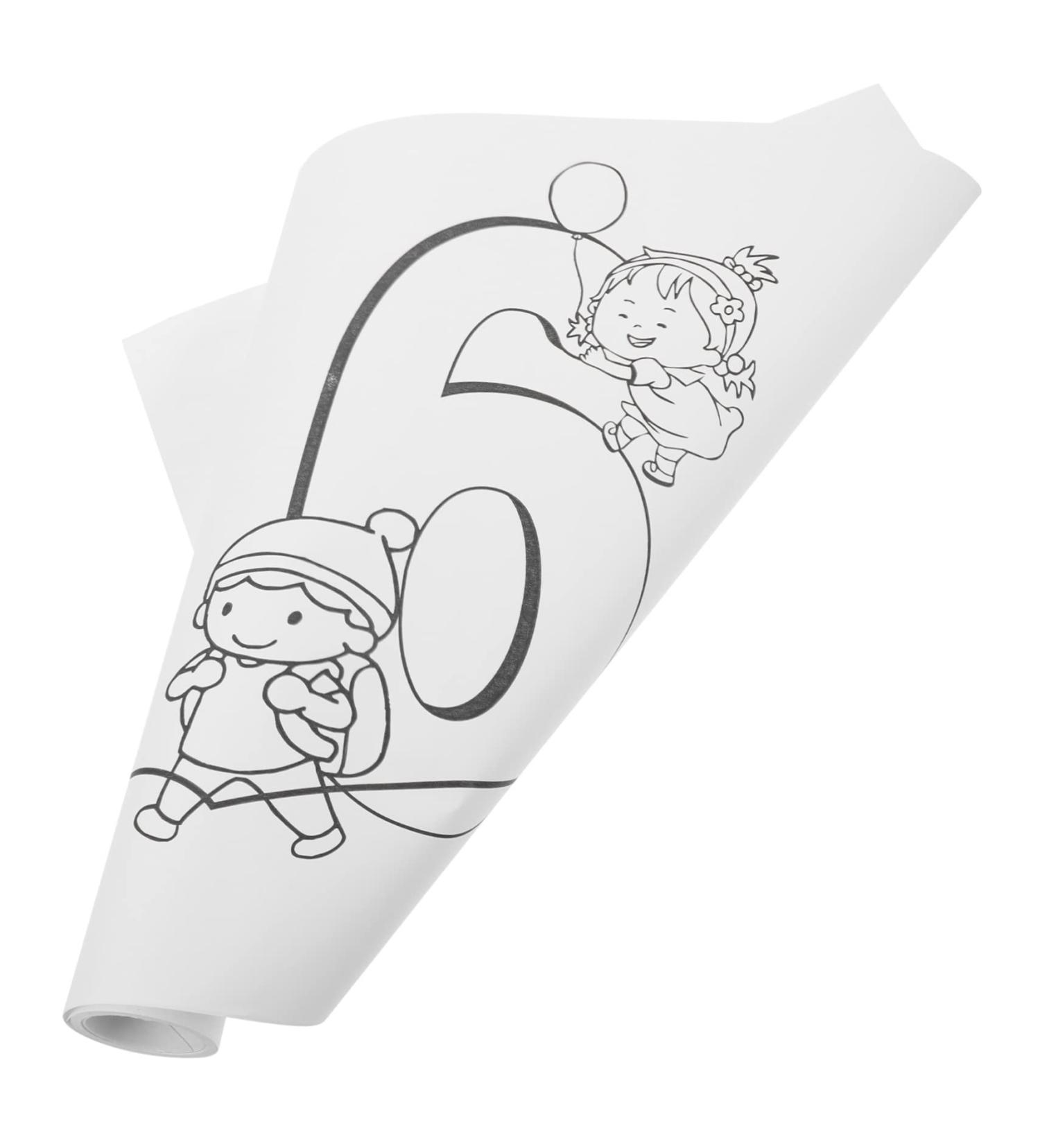 COHEALI 1 Roll Roll Drawing Paper Kids Paint Paper Diy Painting Paper Tracing Paper for Kids Stickers Puzzle As Shown 300X30CM - Buy Online on GoSupps.com