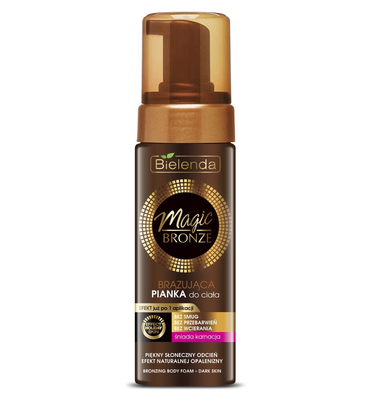 BIELENDA MAGIC BRONZE Bronzing body foam -dark skin 150 ml