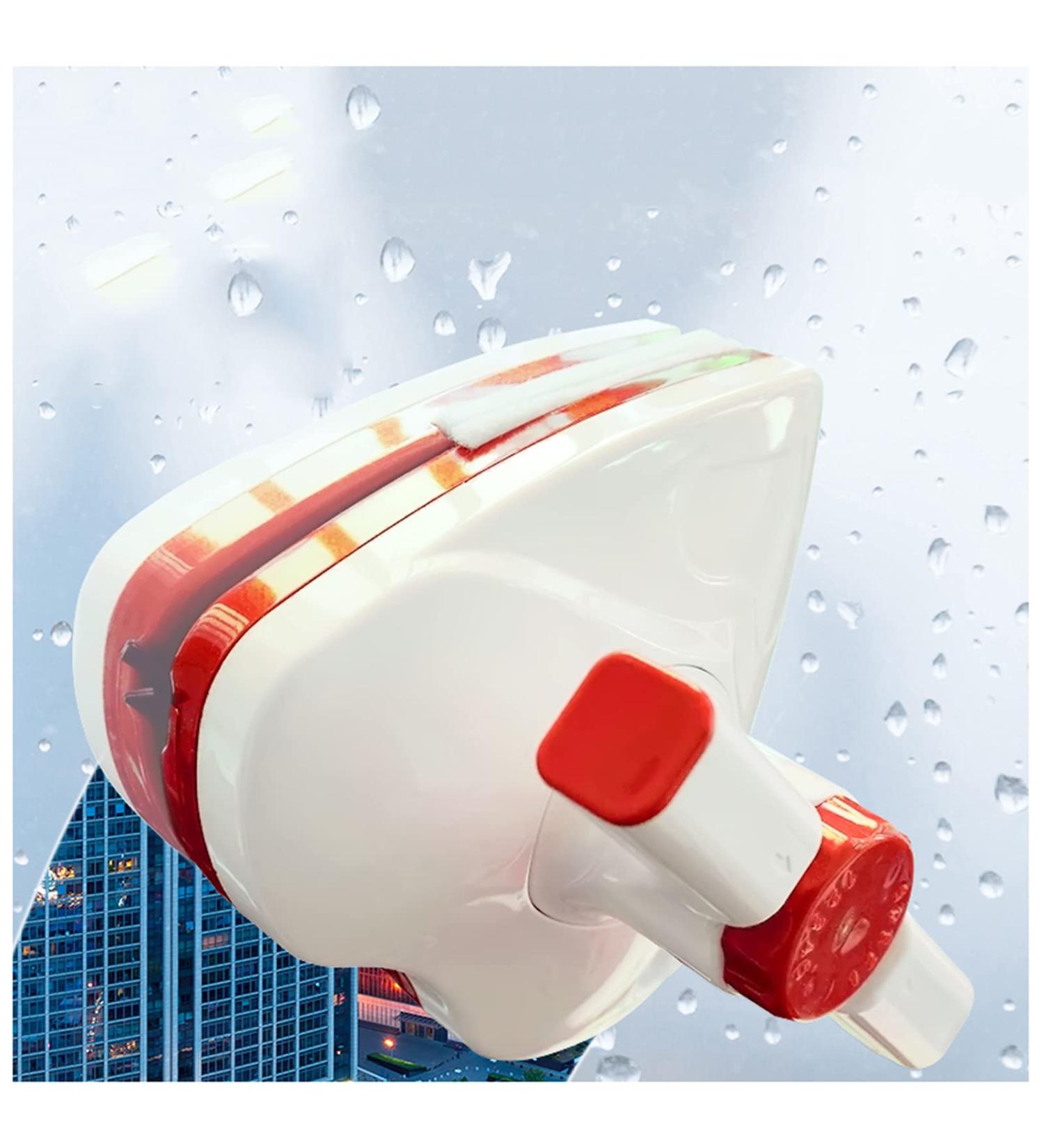 Window Cleaner Wipers Double Side Glass Cleaner Window Clean Brush Window Cleaner Glider Washing Brush Equipment Glass Wiper Cleaning Tool (Red 5 25mm) - Buy Online on GoSupps.com