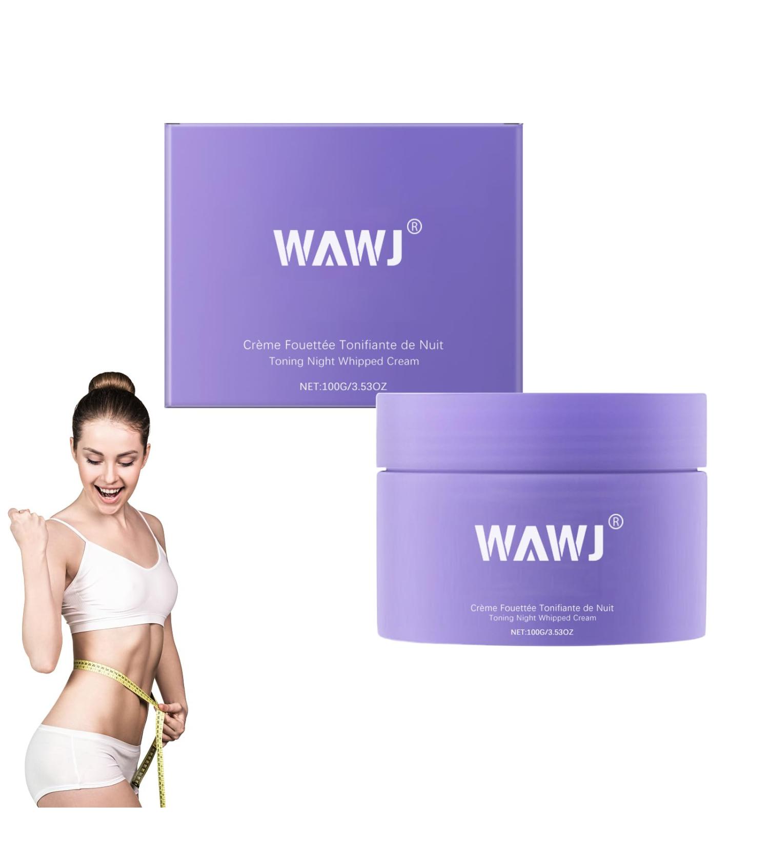 WAWJ Overnight Toning Cream Toning Cream Toning Body Cream for the night helps to tighten and lift the skin 1 piece - Buy Online on GoSupps.com