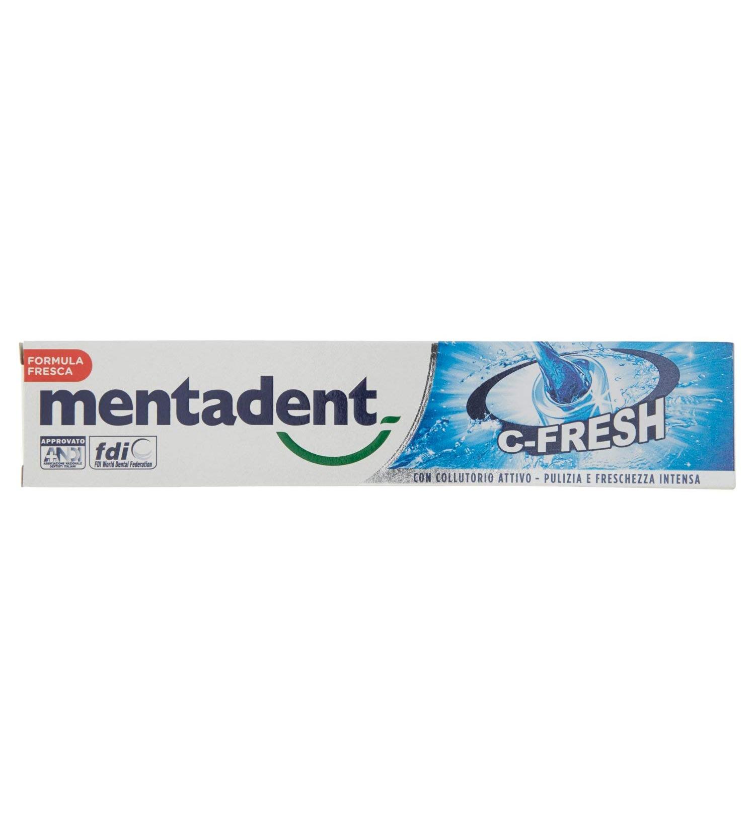 Mentadent C-Fresh Toothpaste 75ml | Refreshing Oral Care & Fresh Breath - Shop Internationally - Buy Online on GoSupps.com