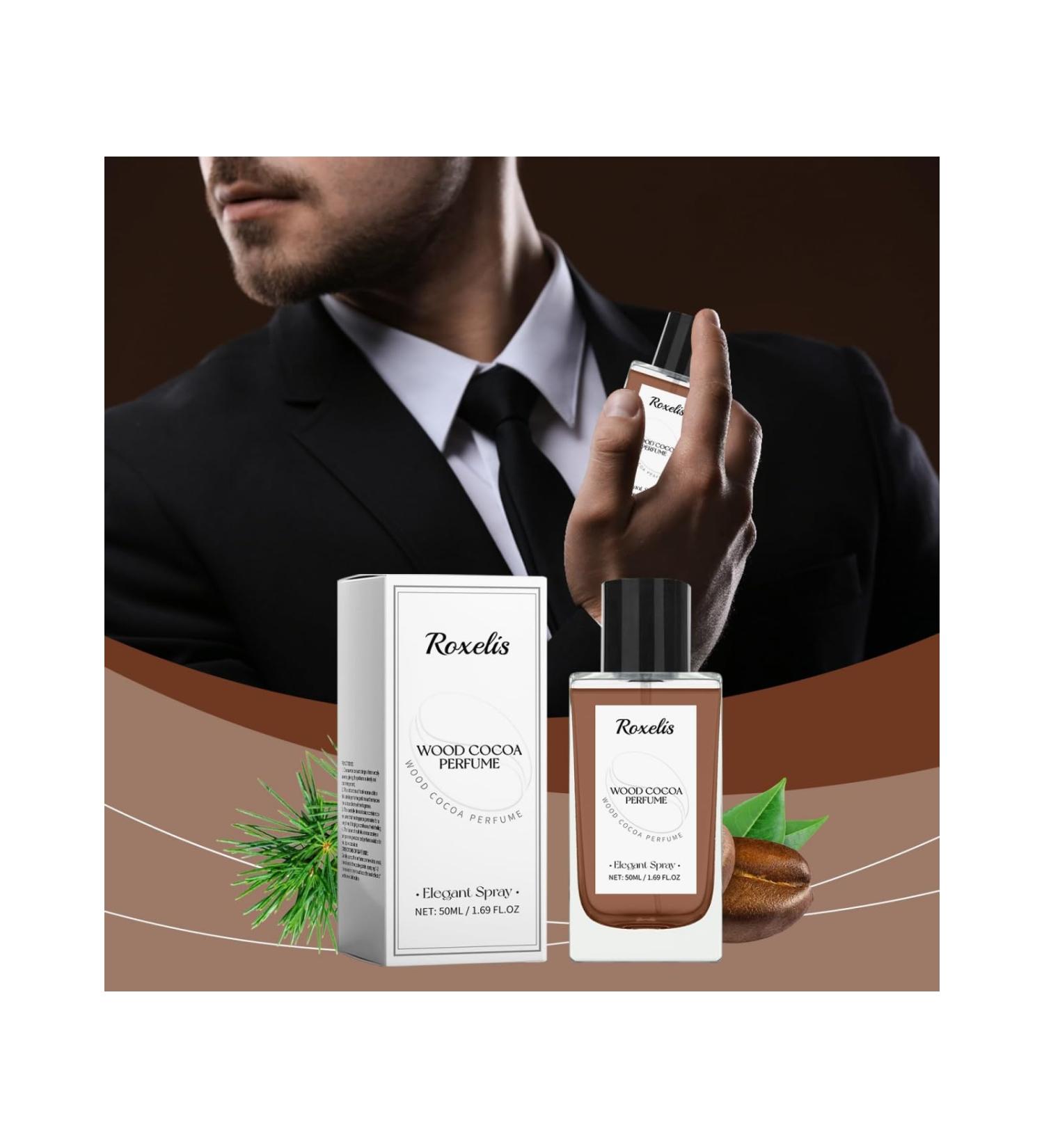 Wood Cocoa Perfume Eau De Toilette Parfum Fragrance World Small Lasting Fresh Date Fragrant Elegant Men Long Lasting Body Spray Perfumes Dating Light Perfume For Daytime Evening Wear Perfum 80ml 1# - Buy Online on GoSupps.com