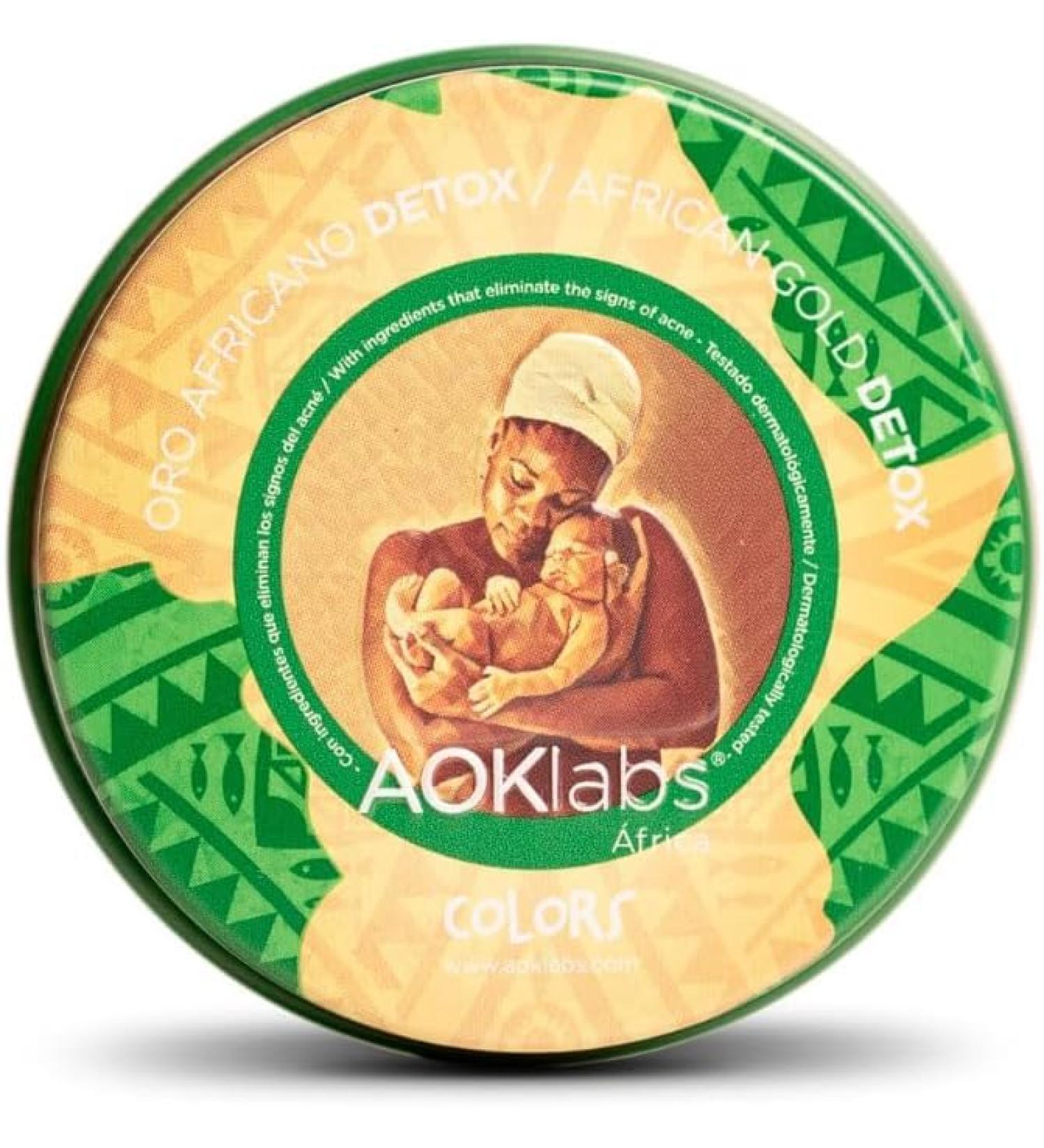  AOKLABS AOKlabs - African Gold Detox unrefined shea butter - Special for acne-prone skin I 50 ml. - Buy Online on GoSupps.com