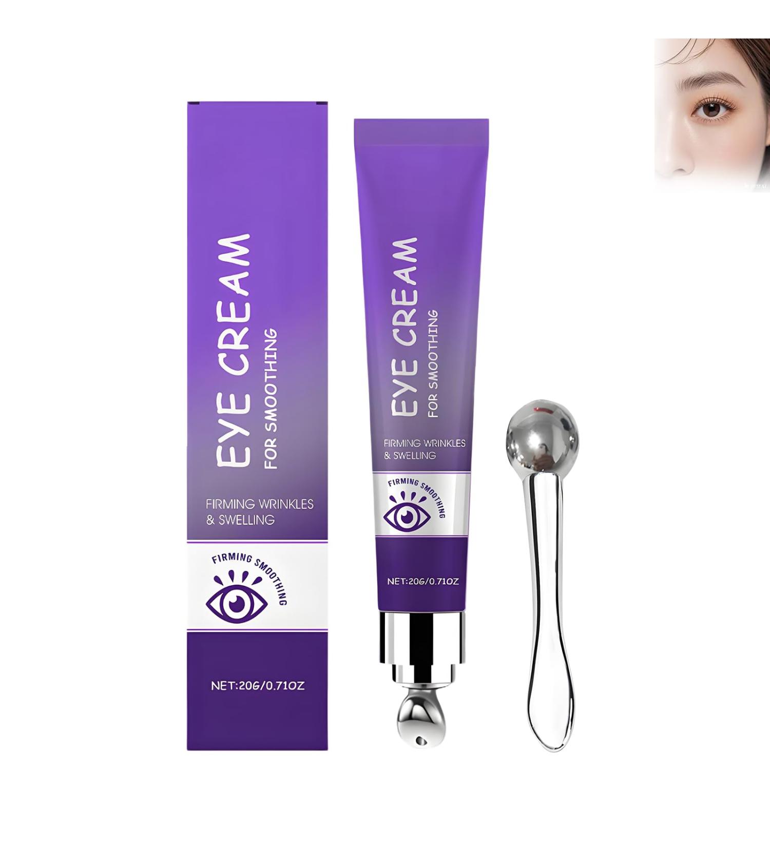  Nurvidis Caffeine Cream for Dark Circles & Puffiness Hydrating Serum for Wrinkles & Fine Lines Men & Women Eye Moisturizer Purple - Buy Online on GoSupps.com