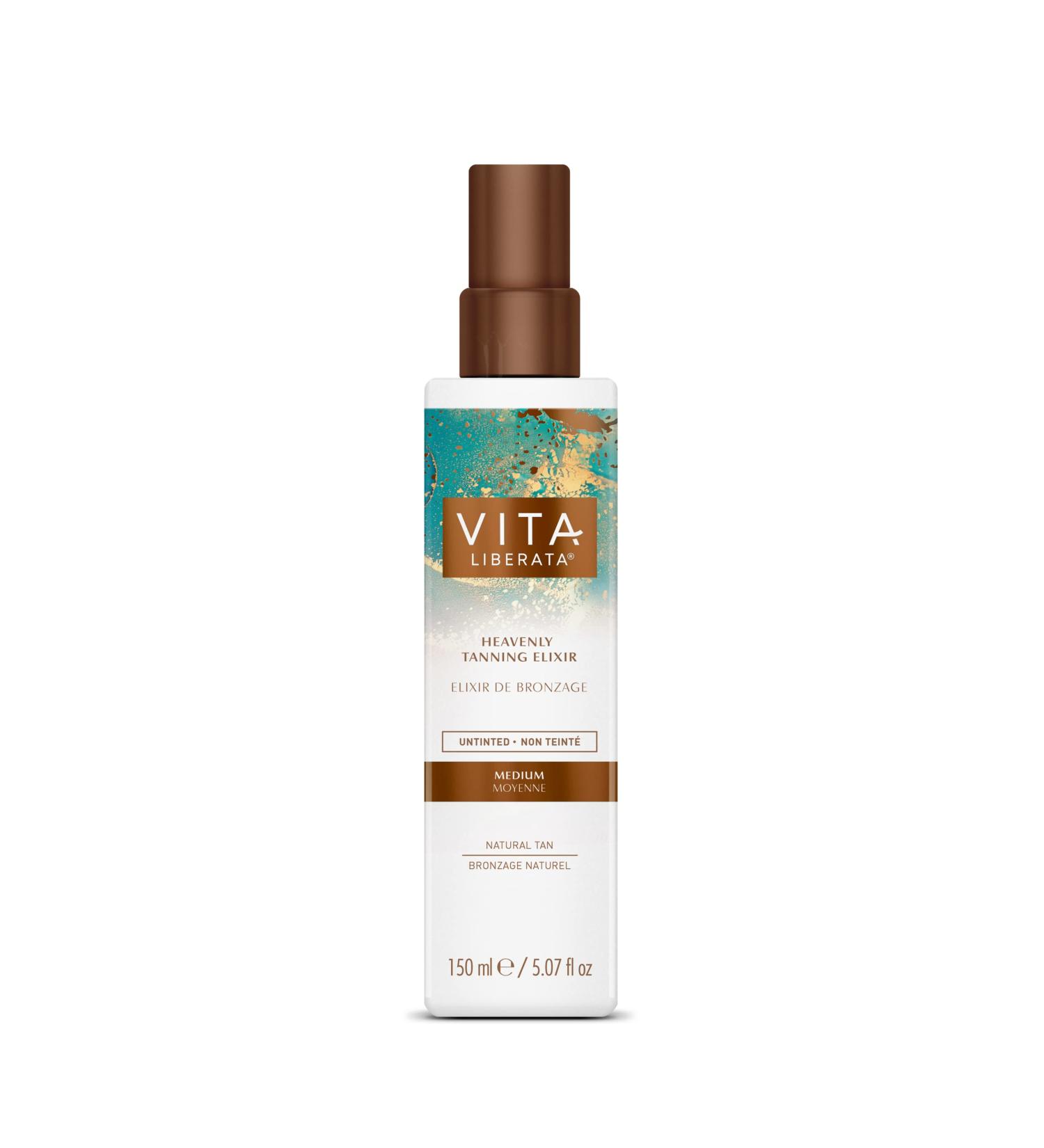 Vita Liberata Heavenly Tanning Elixir 5.0 Oz - Hydrating Self Tan for Beautifully Bronzed Skin - Buy Online on GoSupps.com