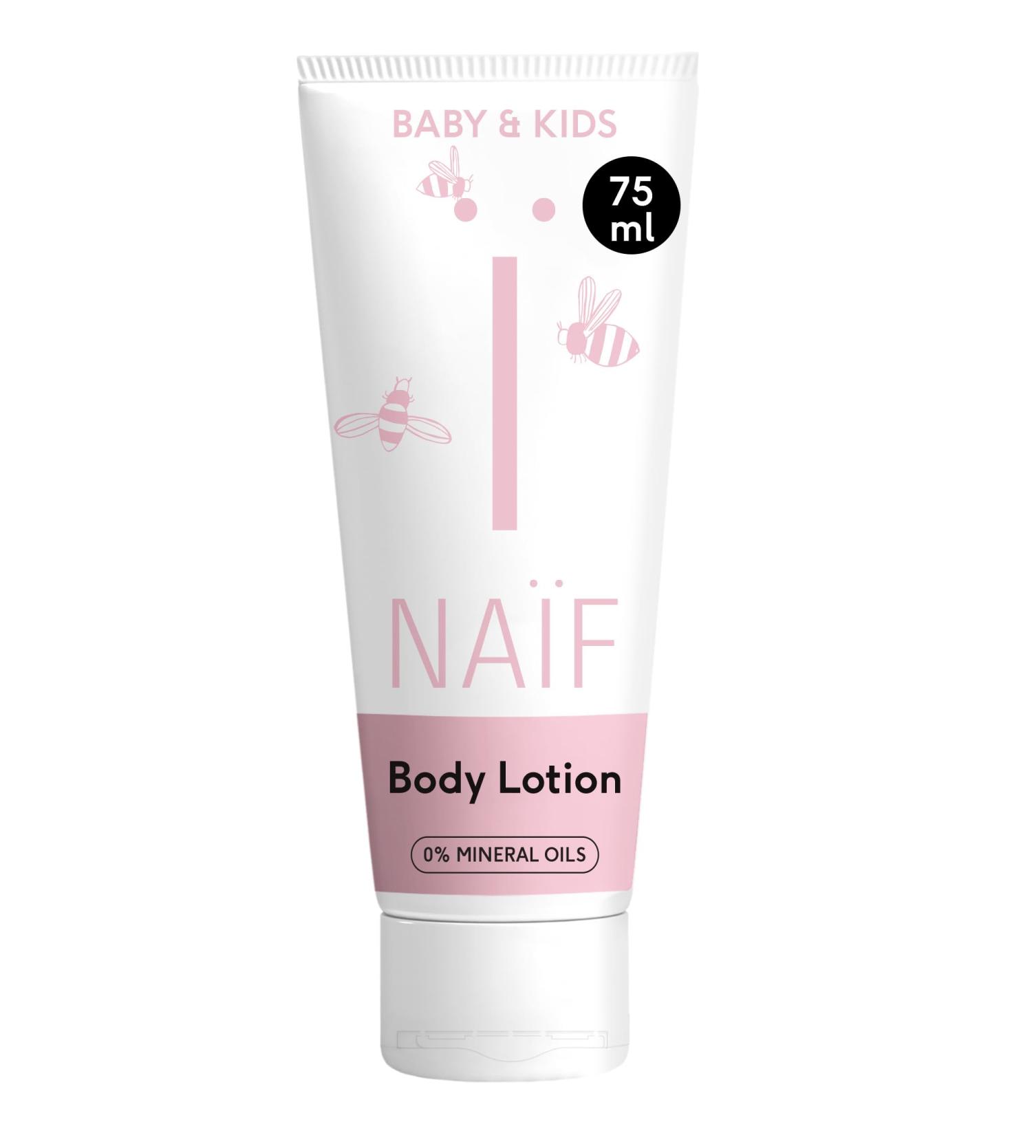 Na f - Lait Corps Nourrissant B b et Enfant - Cr me B b Peau Sensible - Sans Huile Min rale - Aux Ingr dients Naturels - P n tre Rapidement - Vegan - 75 ml - Buy Online on GoSupps.com