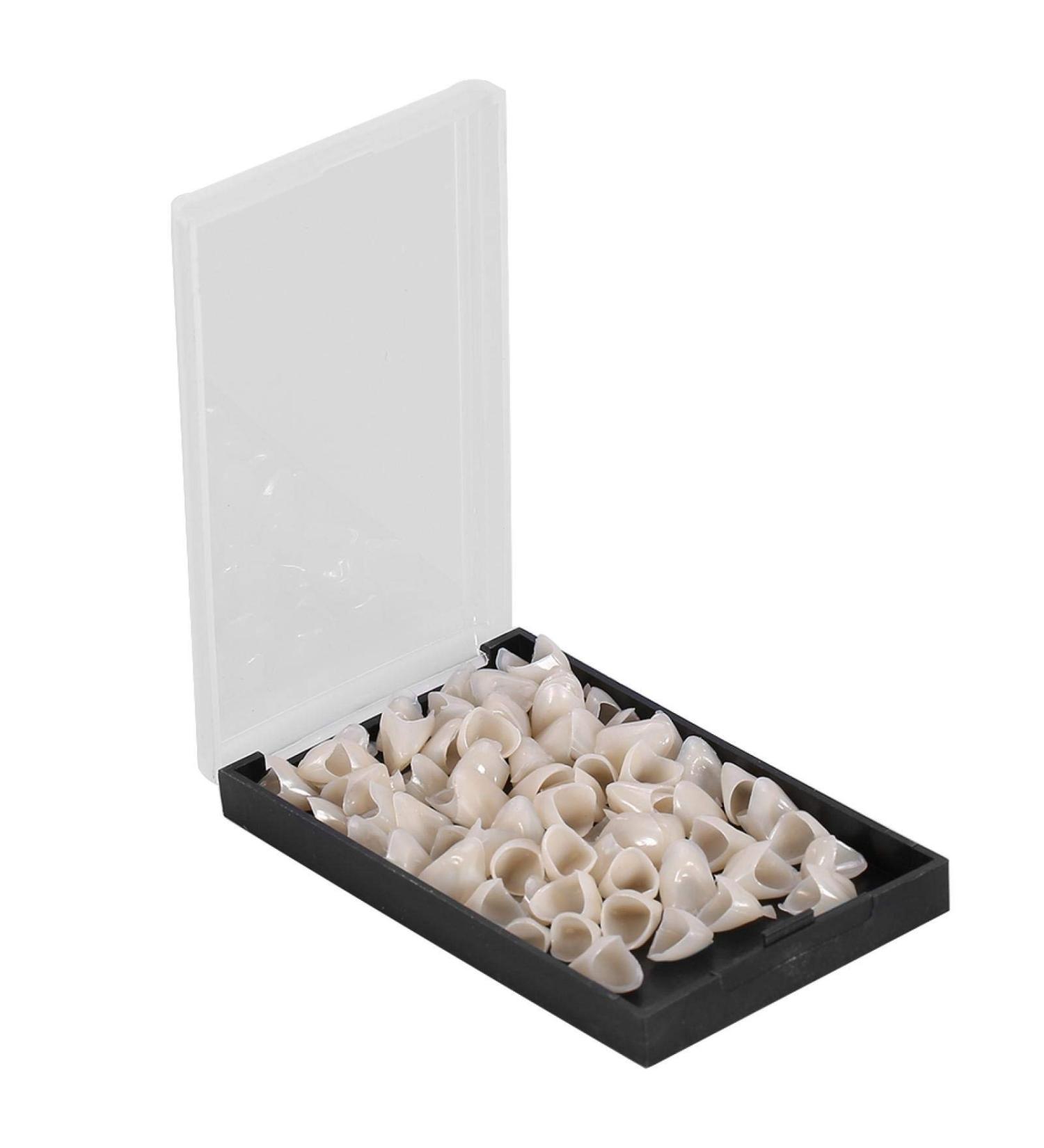50pcs Temporary Dental Crowns - Realistic Porcelain Teeth for Front Molars | Oral Care & Restoration - Buy Online on GoSupps.com