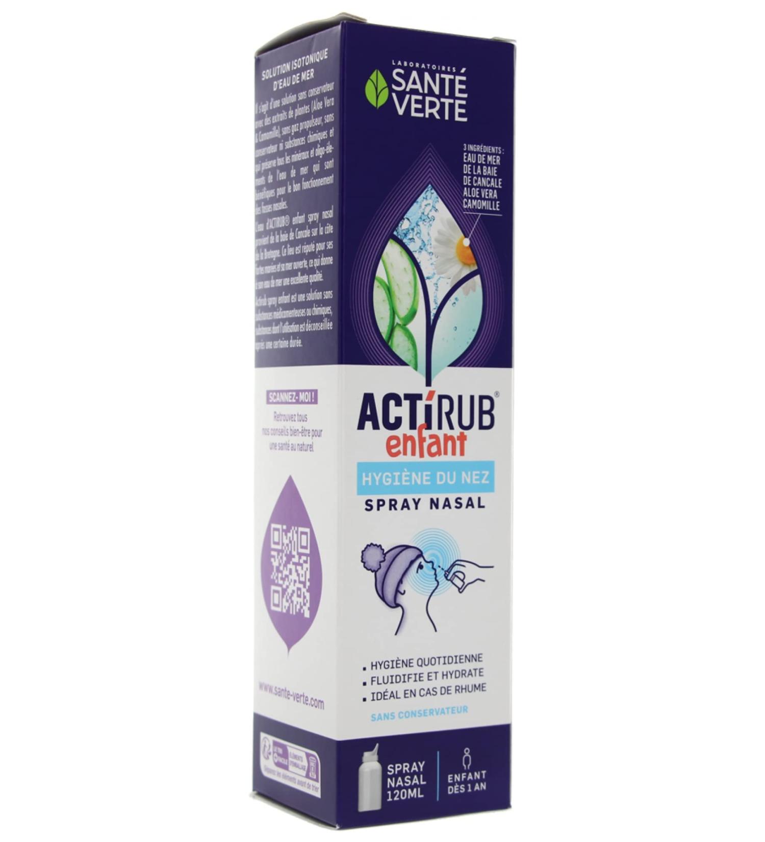 Green Health Sant Verte Actirub Nasal spray for children 120 ml