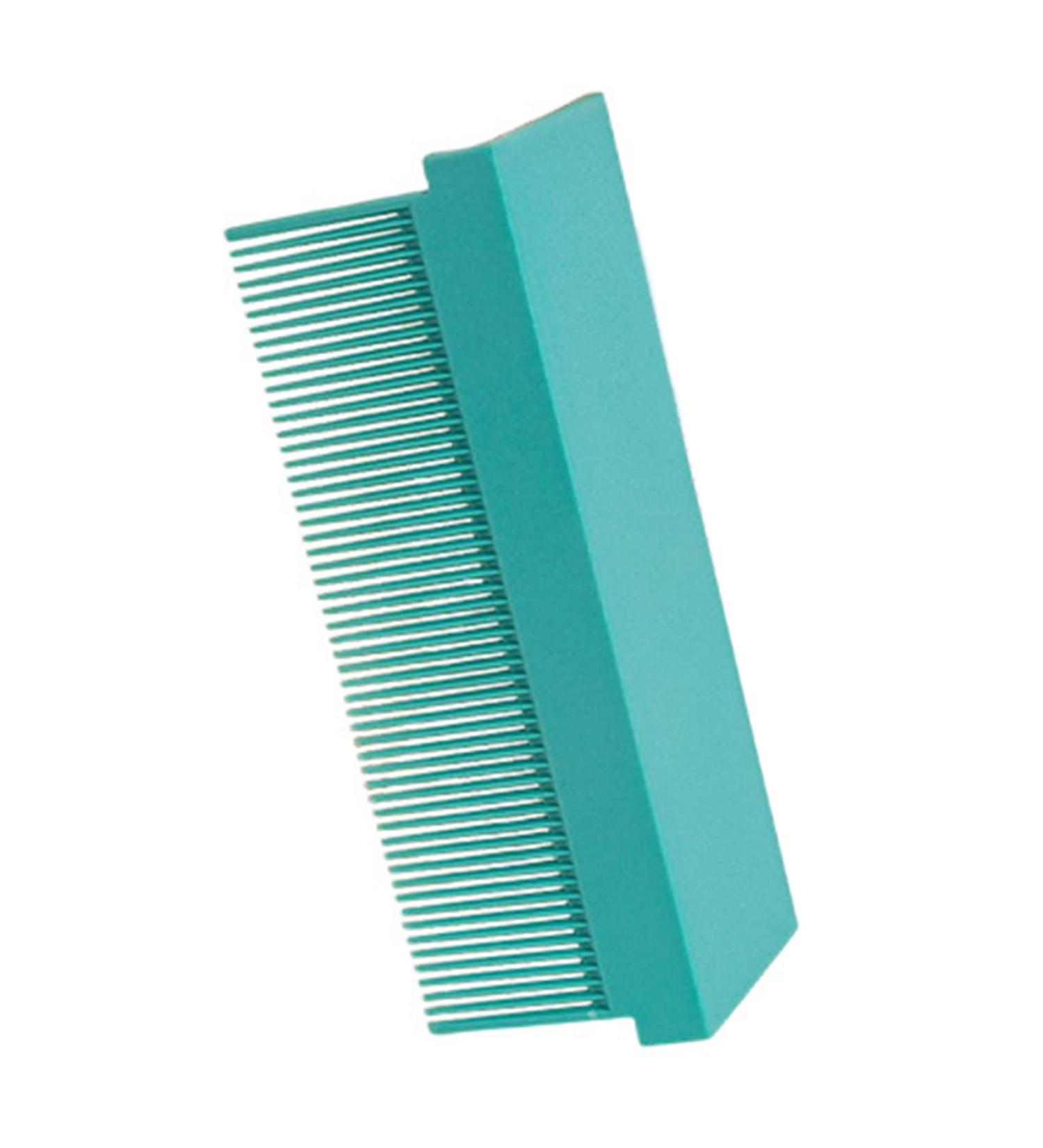 Hair Straightener Comb | Barber Straightening Brush & Styling Attachment for Flat Iron Green - Buy Online on GoSupps.com