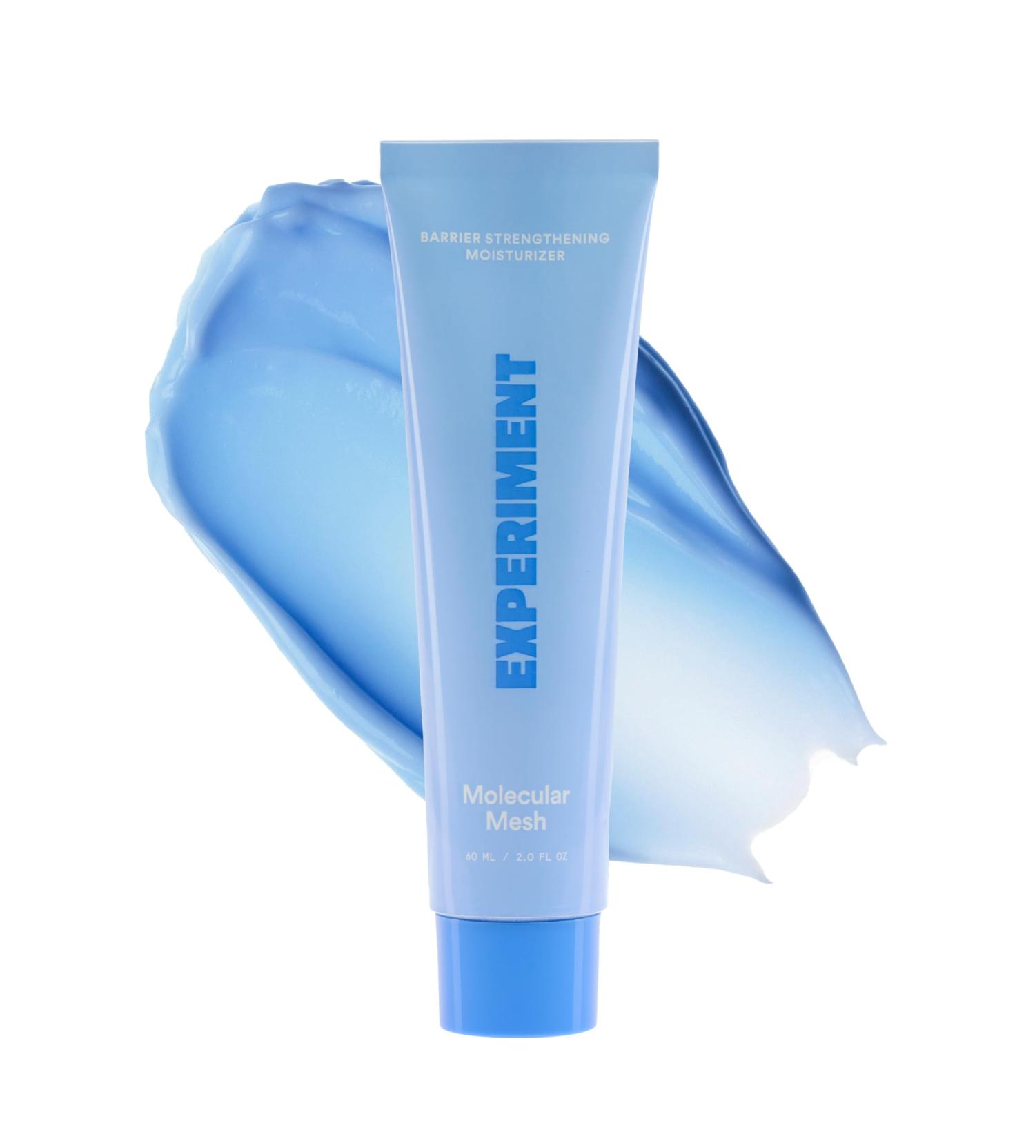 Experiment Molecular Mesh Barrier Repair Face Moisturizer - Soothing Lightweight Face Cream for Strength Redness & Irritation - Ectoin Phytosphingosine Centella 2 FL OZ - Vegan for Sensitive Skin - Buy Online on GoSupps.com