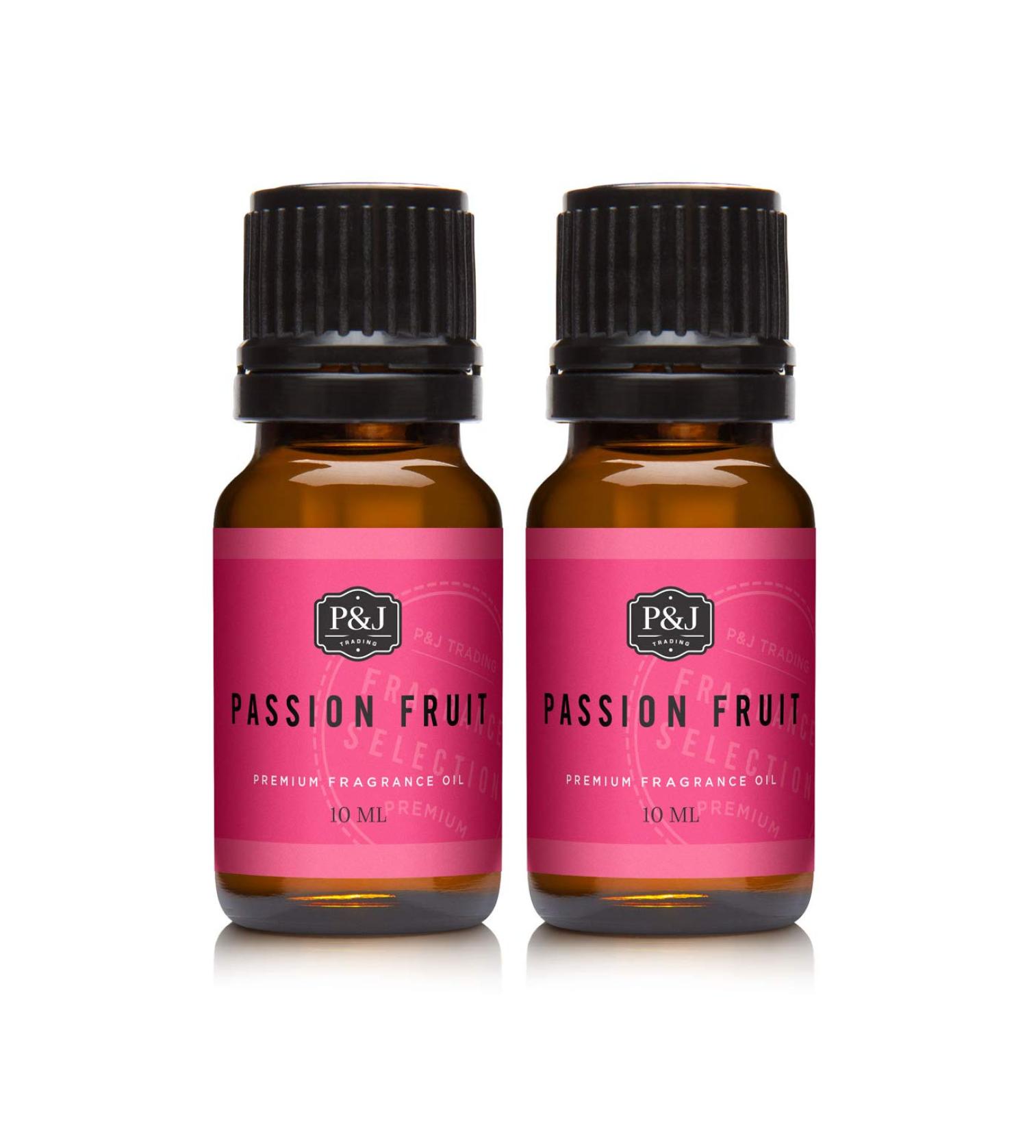 P&J Trading Fragrance Oil | Passion Fruit Oil 10ml 2pk - Candle Scents for Candle Making, Freshie Scents, Soap Making Supplies, Diffuser Oil Scents - Buy Online on GoSupps.com