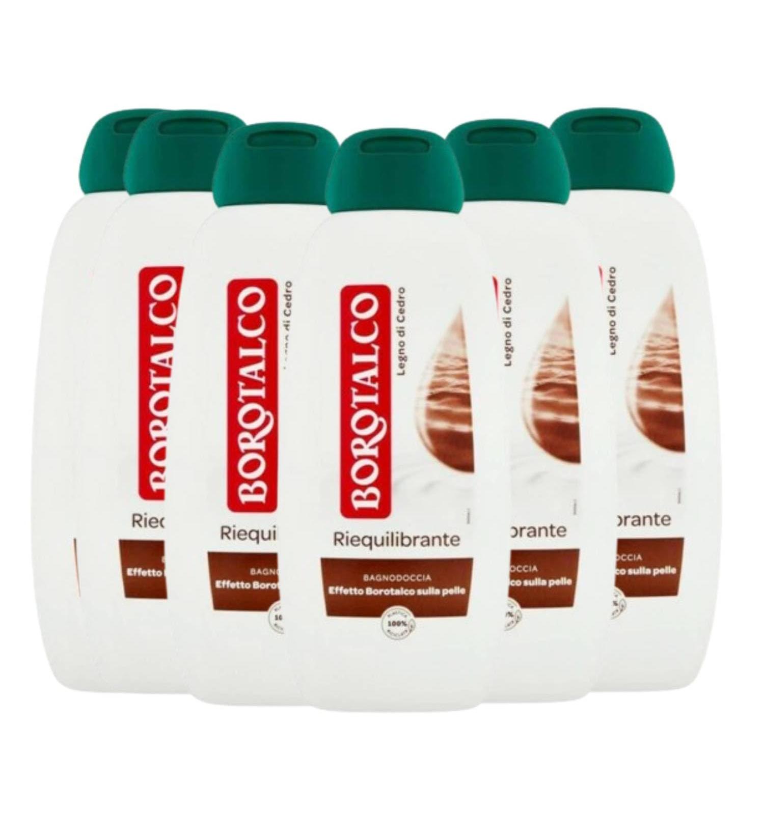  Borotalco Borotalco Rebalancing Shower Gel Cedar Wood 450ml (6 Units) - Buy Online on GoSupps.com